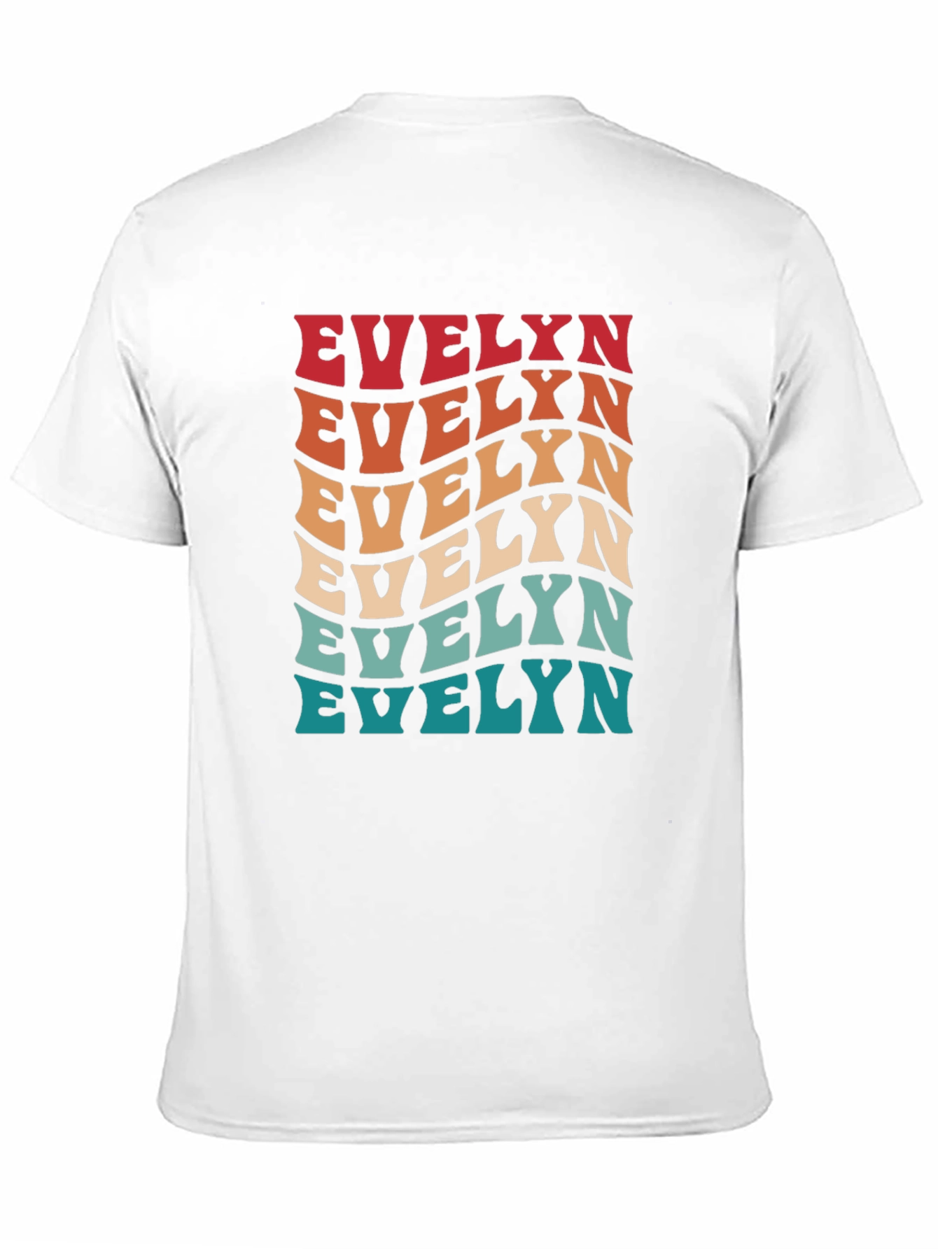 Camiseta Evelyn Retro Ondas Vintage