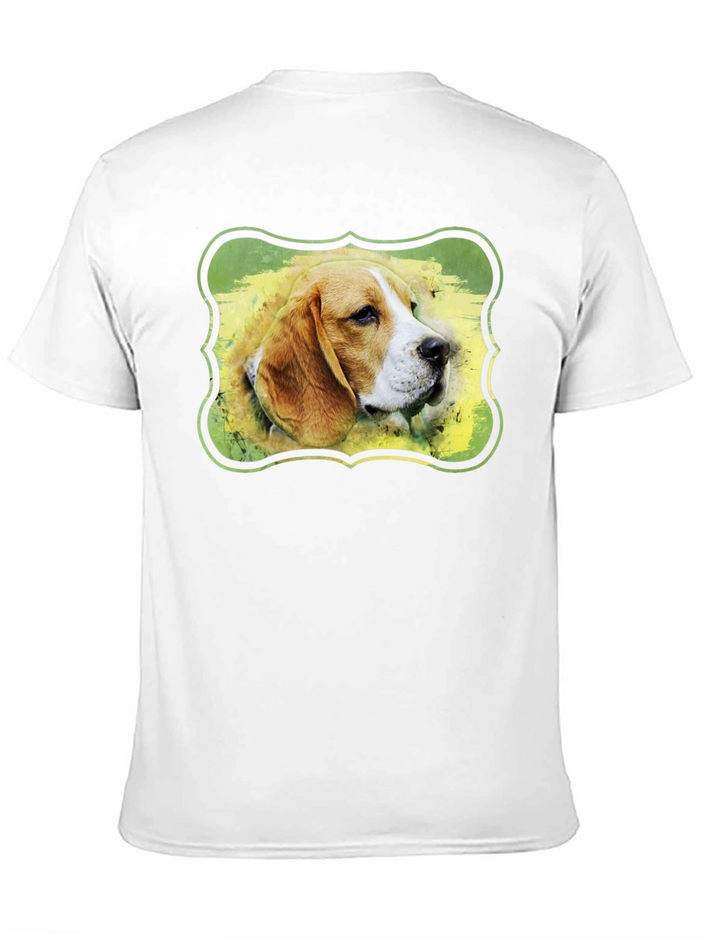Camiseta Negra con Diseño de Beagle