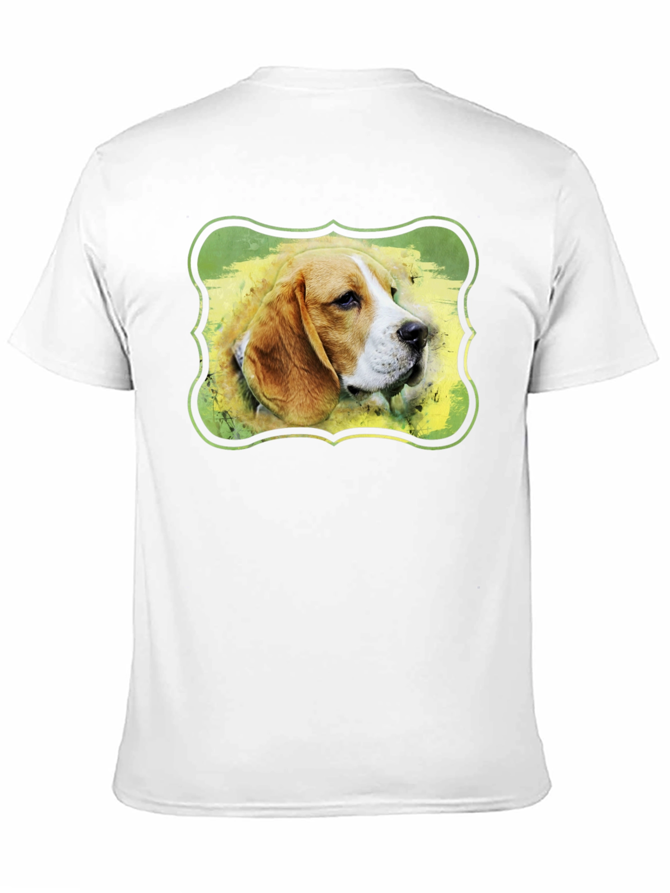 Camiseta Negra con Diseño de Beagle