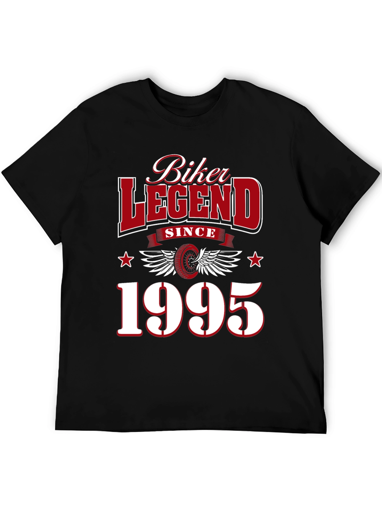 Camiseta Negra Biker Legend Since 1995