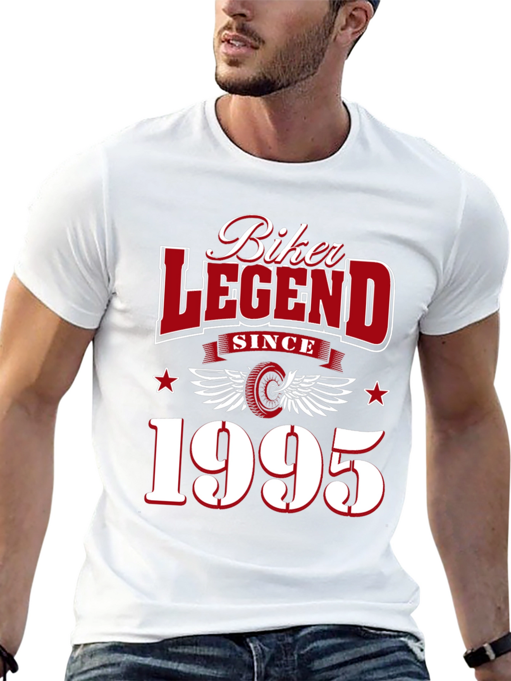 Camiseta Negra Biker Legend Since 1995