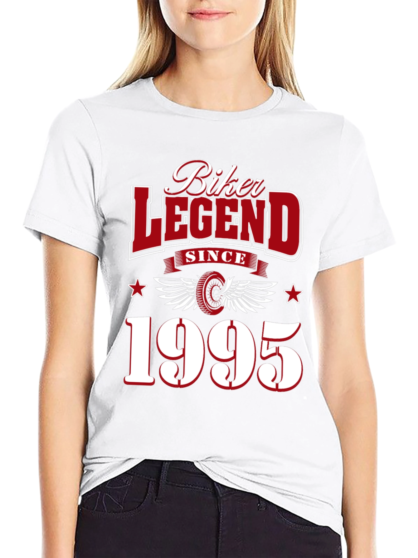 Camiseta Negra Biker Legend Since 1995