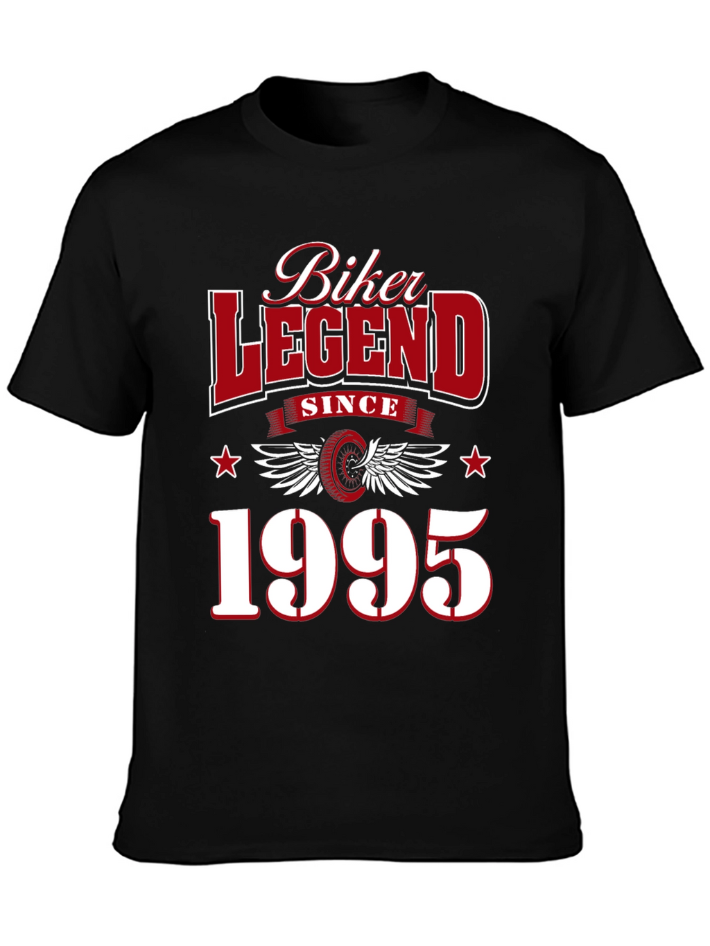 Camiseta Negra Biker Legend Since 1995