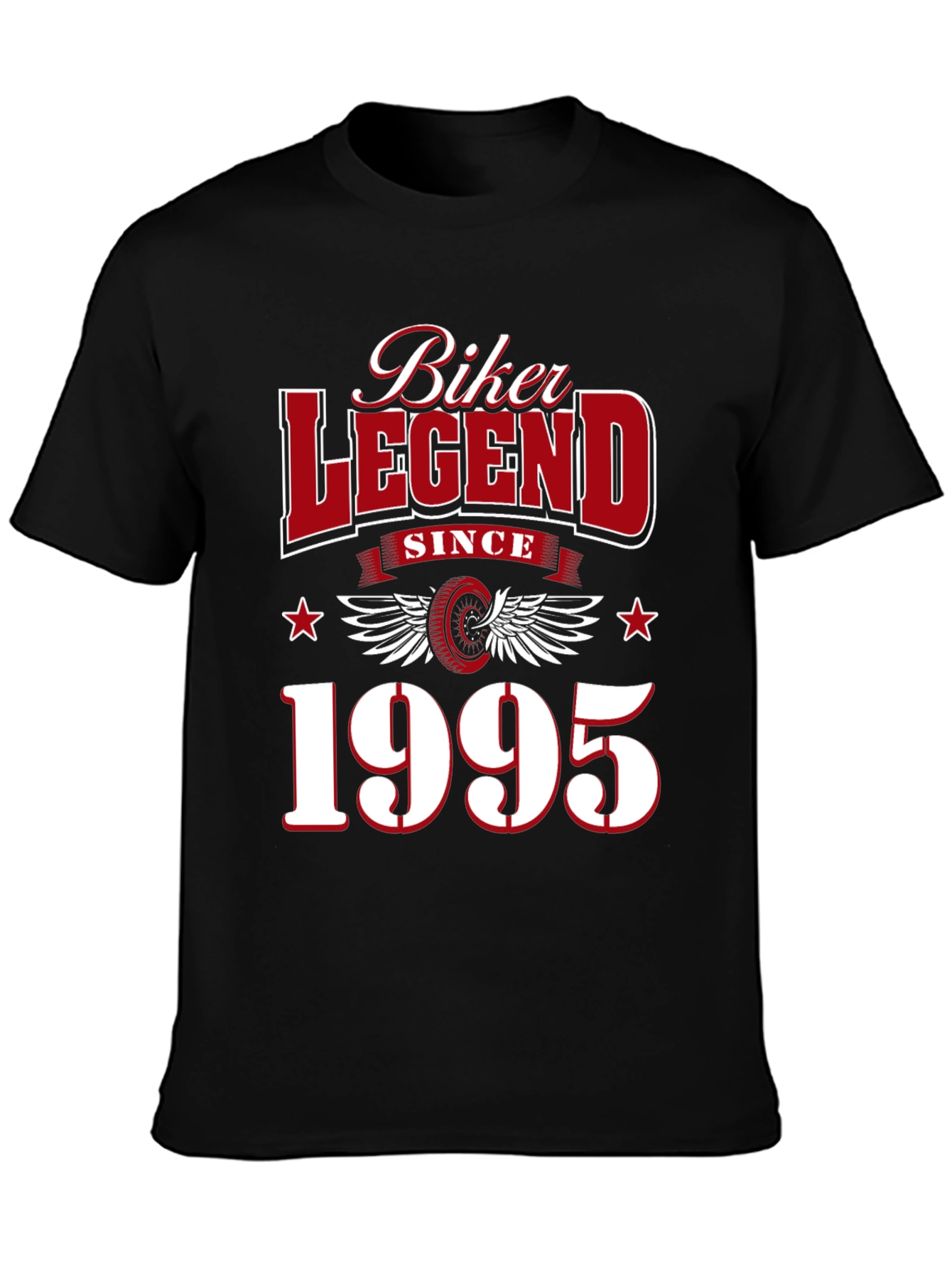 Camiseta Negra Biker Legend Since 1995