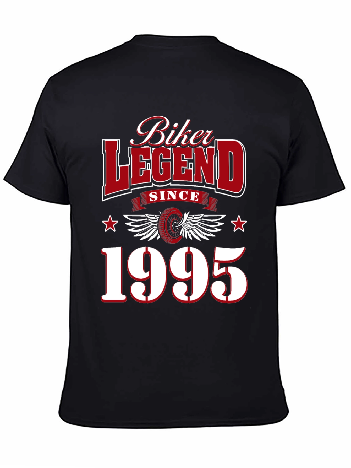 Camiseta Negra Biker Legend Since 1995