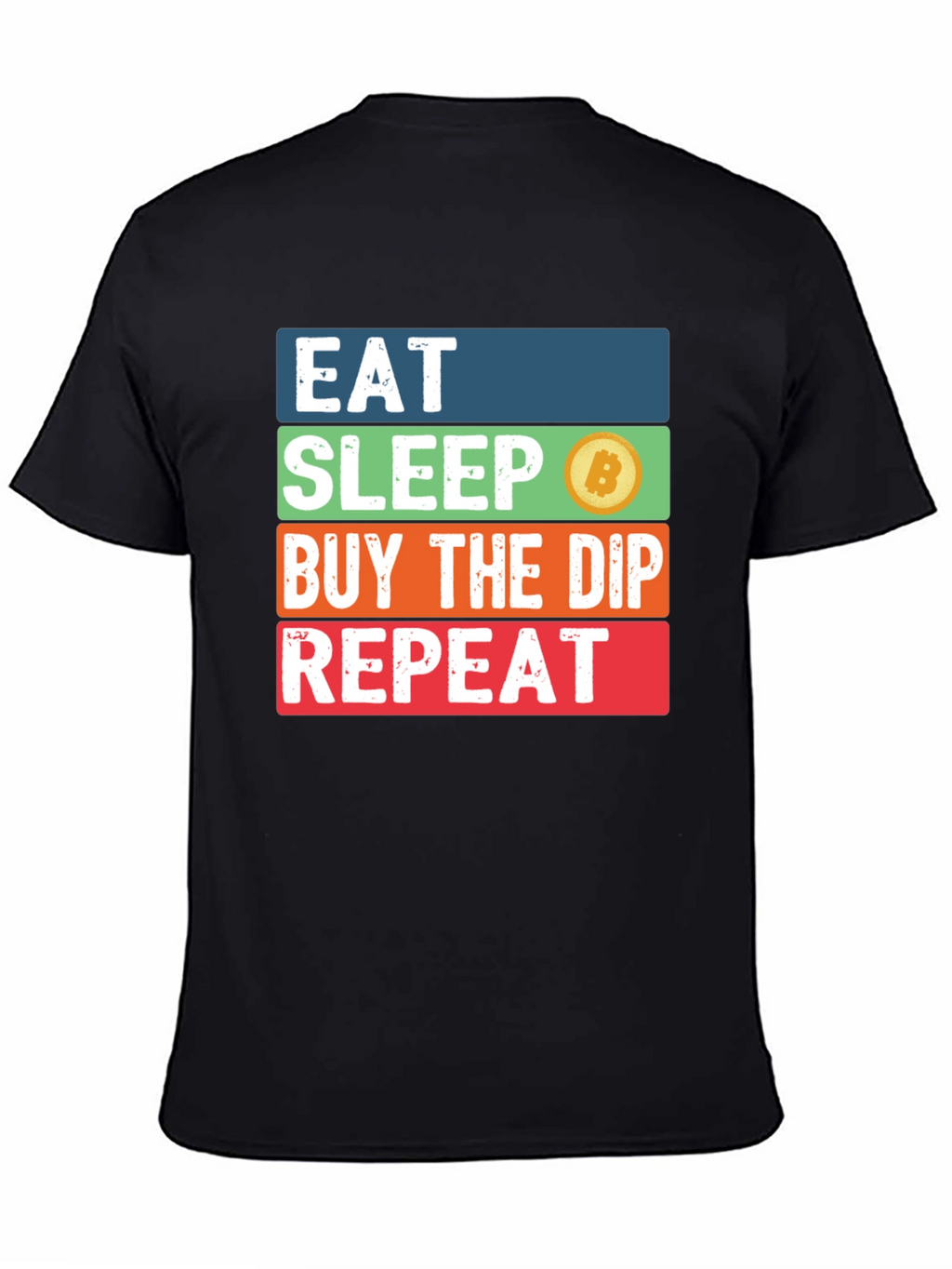 Camiseta Bitcoin: Come Duerme Invierte Repite