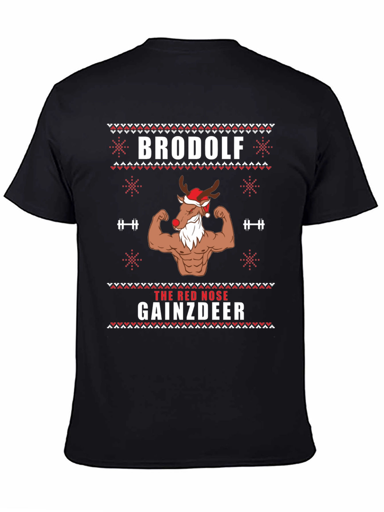Camiseta Navideña Brodolf Gainzdeer