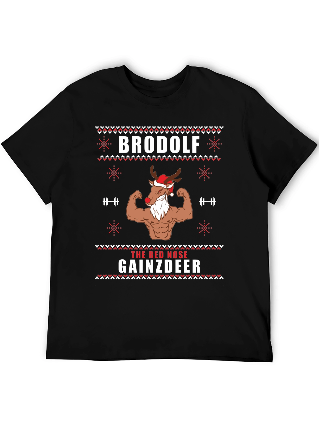 Camiseta Navideña Brodolf Gainzdeer