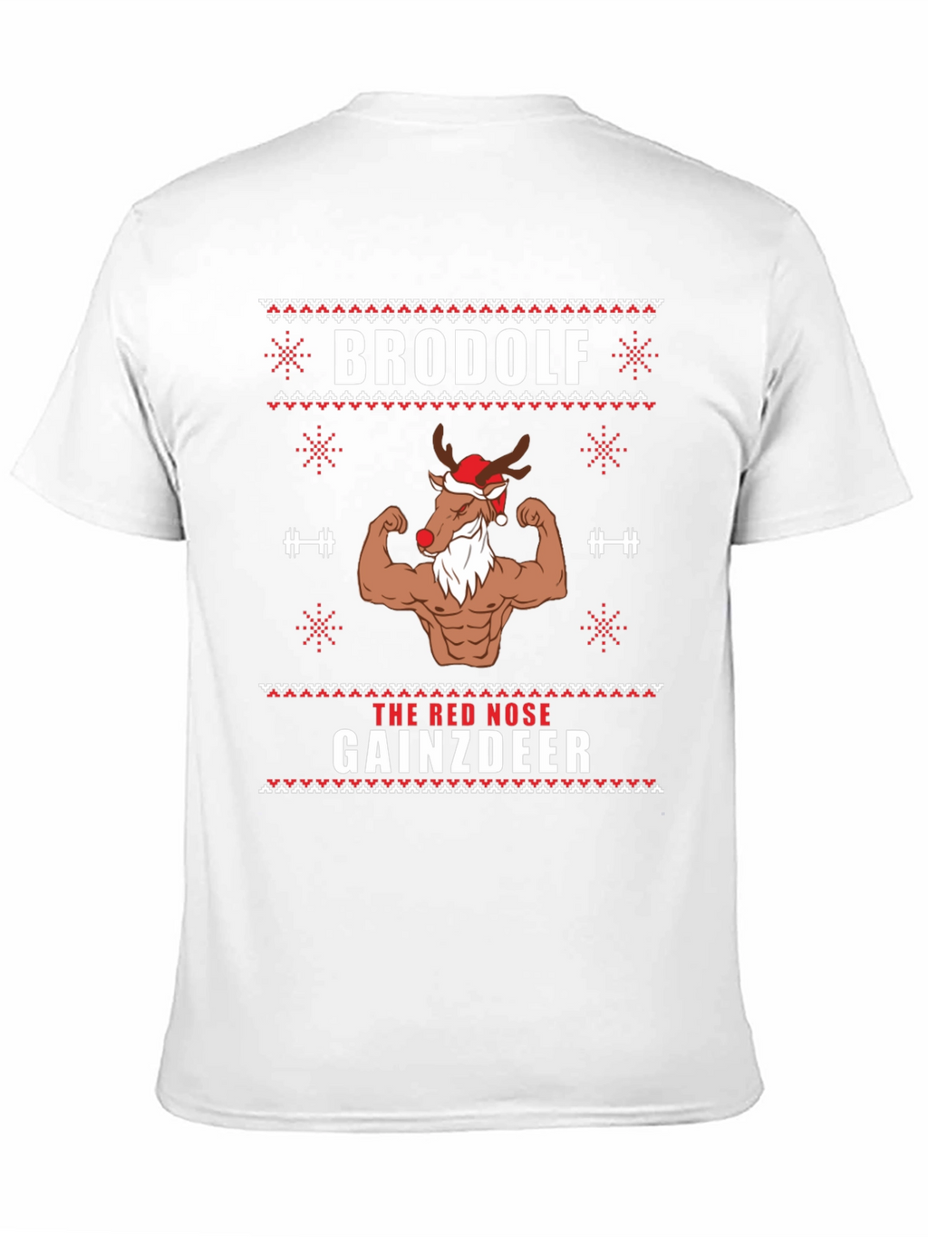 Camiseta Navideña Brodolf Gainzdeer