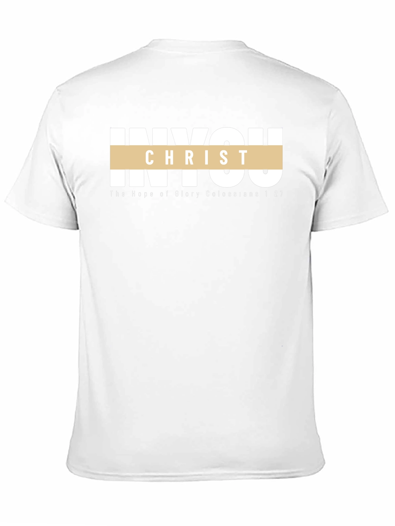 Camiseta Cristiana En Ti Cristo