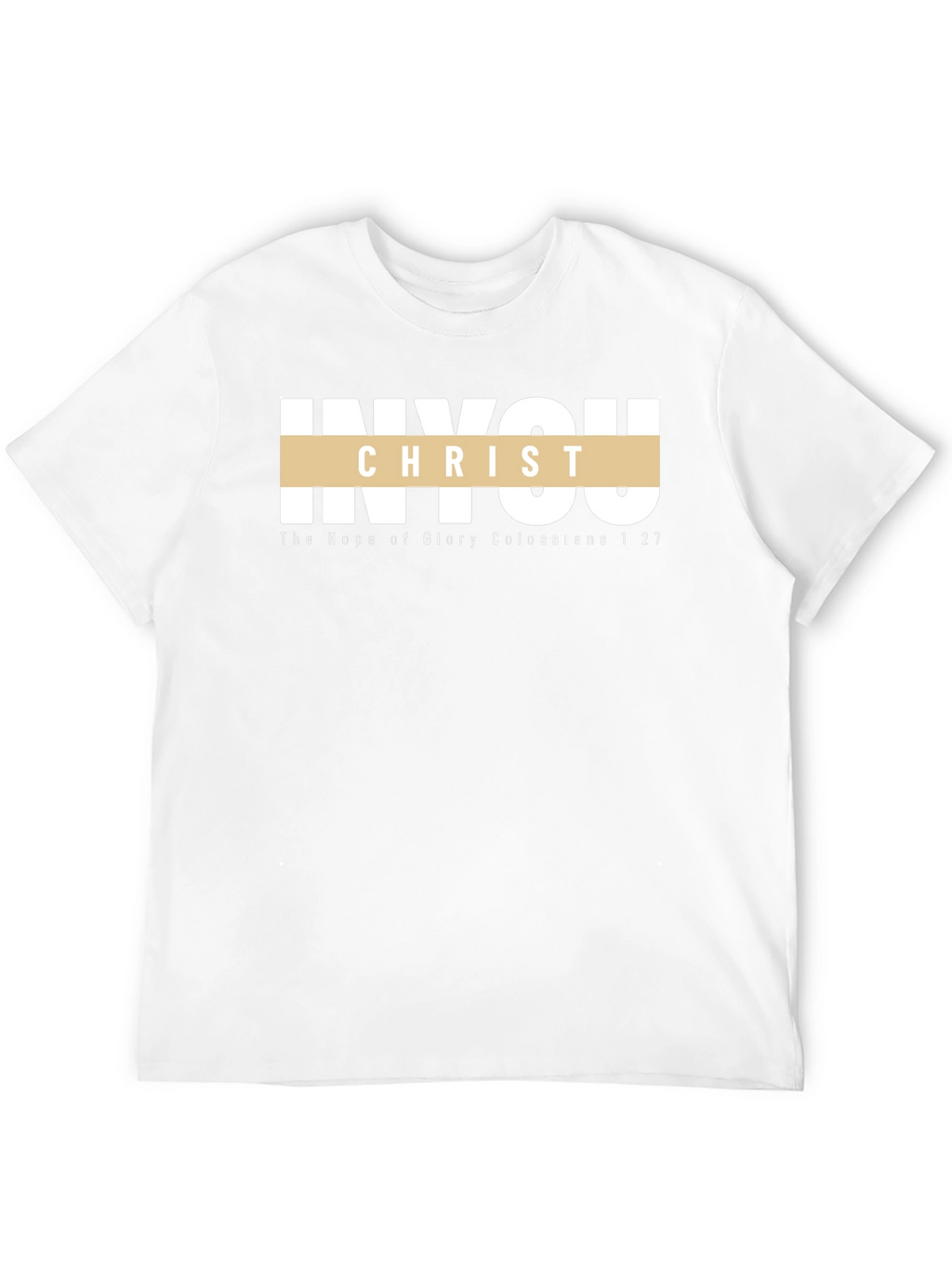 Camiseta Cristiana En Ti Cristo