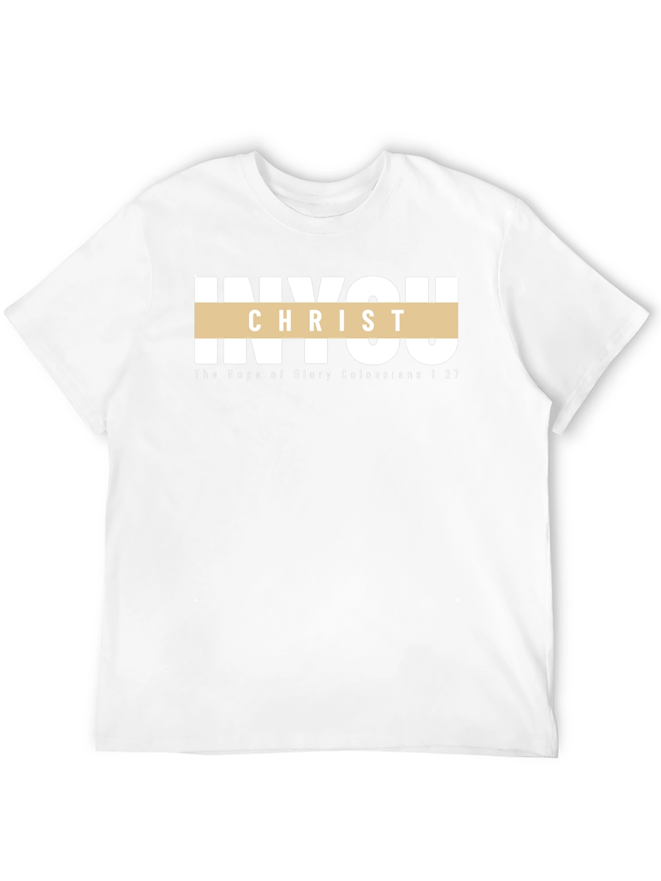Camiseta Cristiana En Ti Cristo