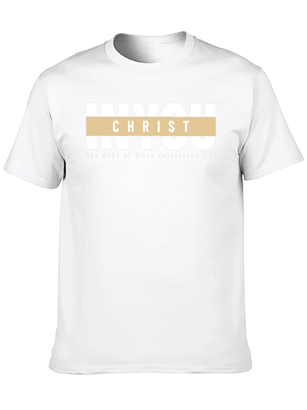 Camiseta Cristiana En Ti Cristo