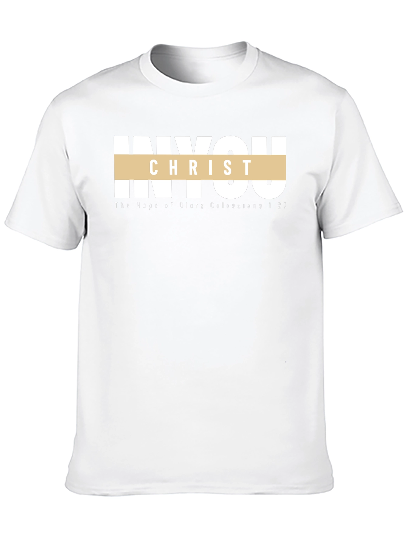 Camiseta Cristiana En Ti Cristo