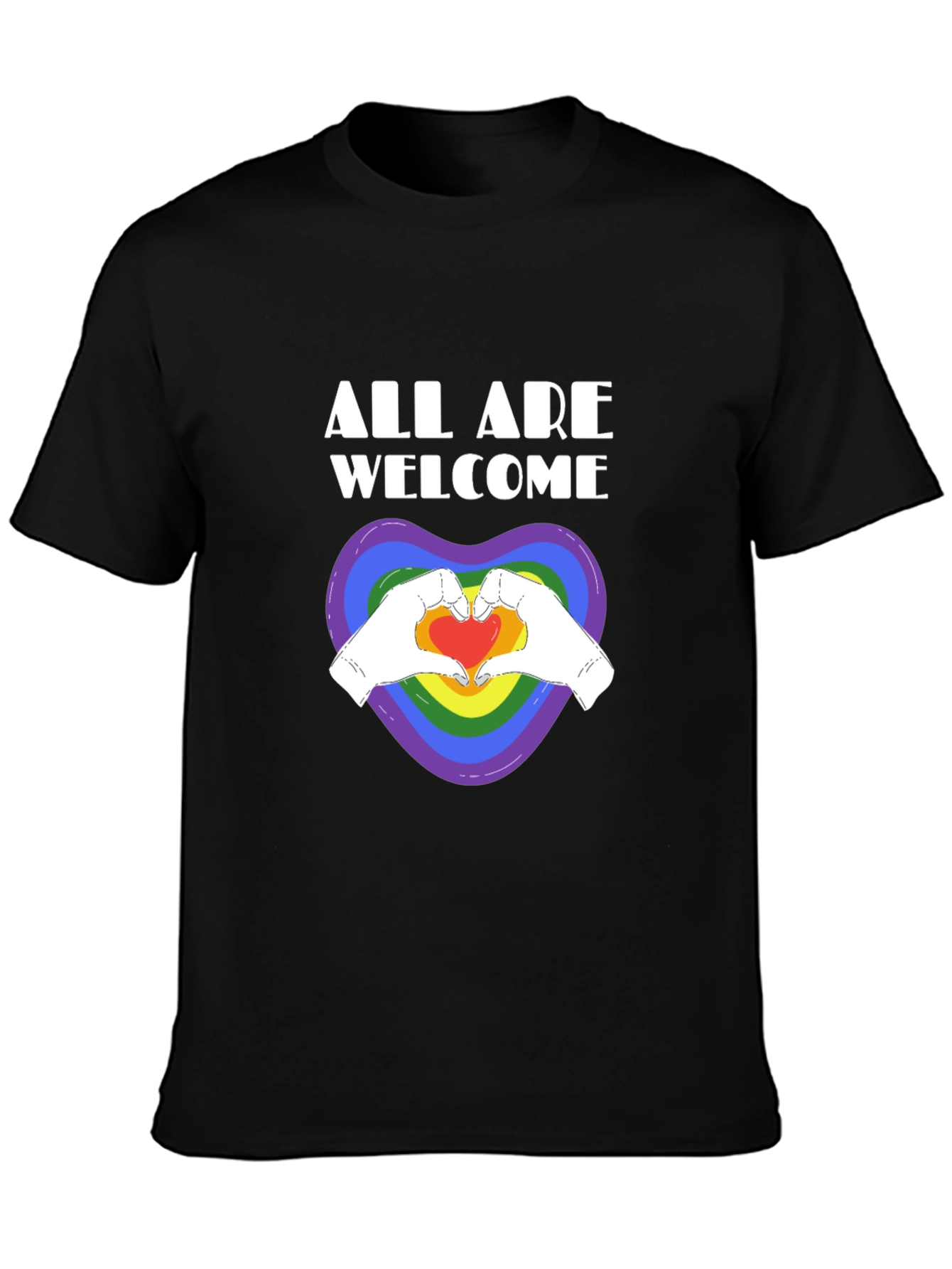 Camiseta LGBT: Todos Son Bienvenidos