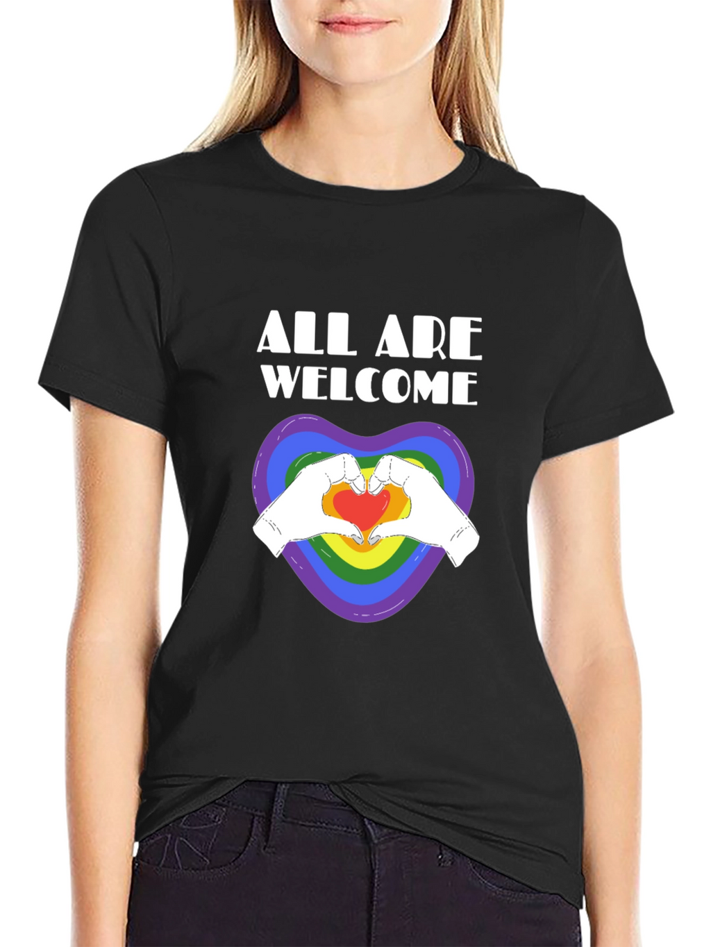 Camiseta LGBT: Todos Son Bienvenidos