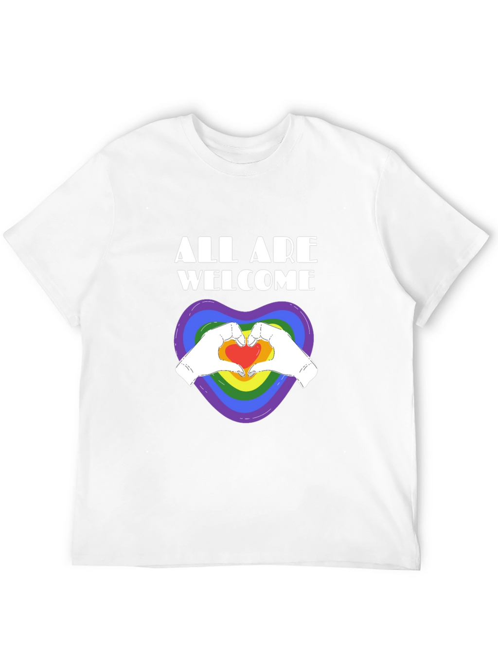 Camiseta LGBT: Todos Son Bienvenidos