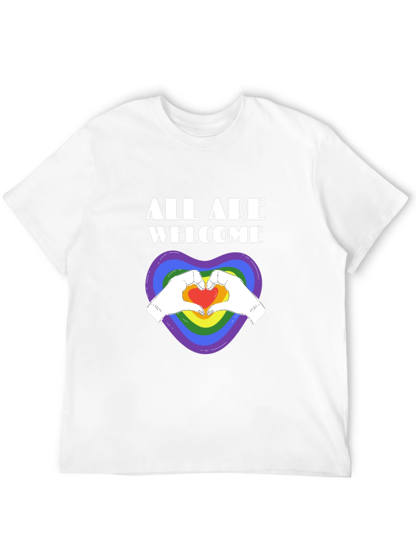 Camiseta LGBT: Todos Son Bienvenidos