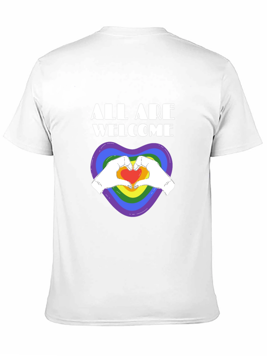 Camiseta LGBT: Todos Son Bienvenidos