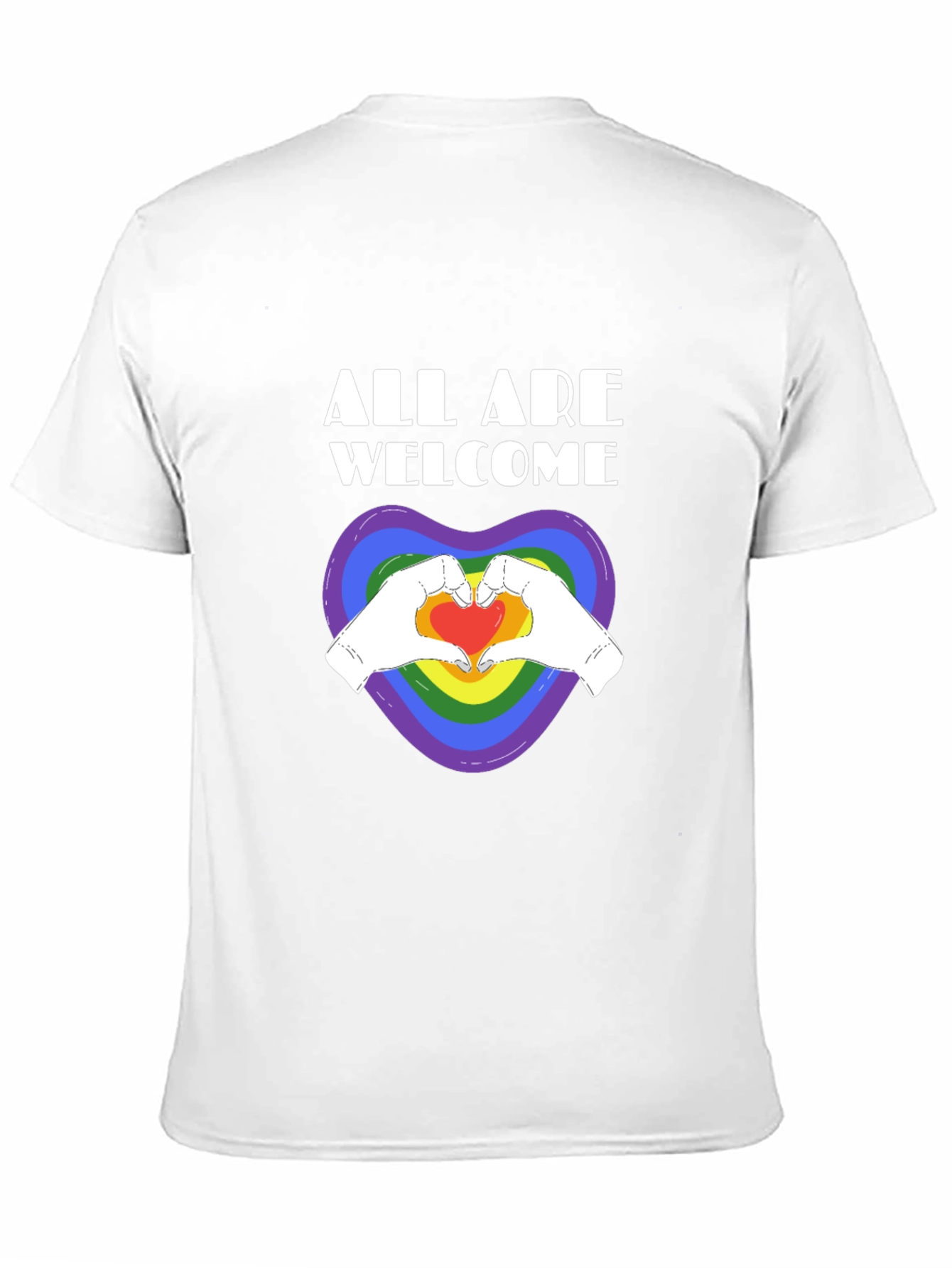 Camiseta LGBT: Todos Son Bienvenidos