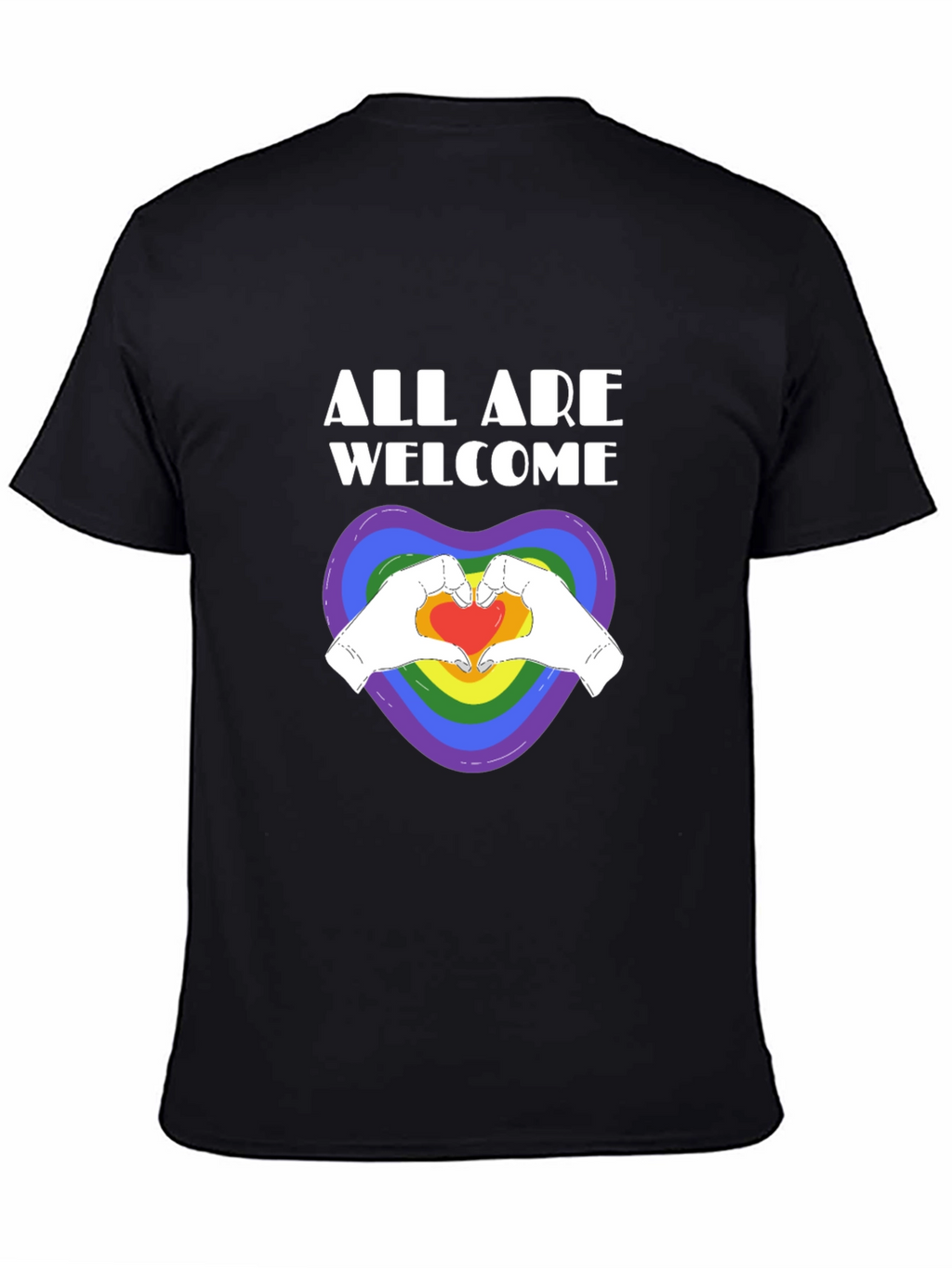 Camiseta LGBT: Todos Son Bienvenidos