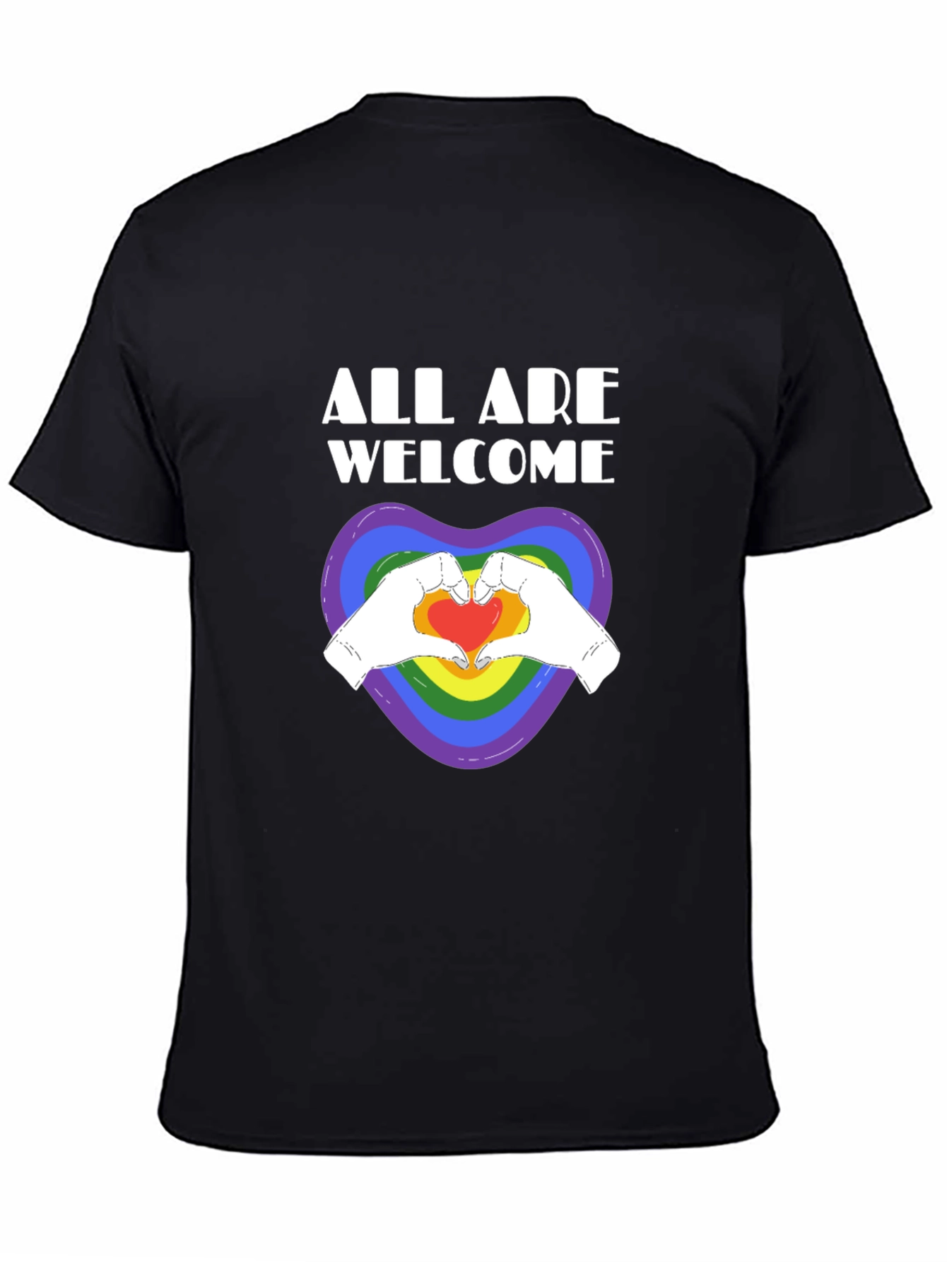 Camiseta LGBT: Todos Son Bienvenidos