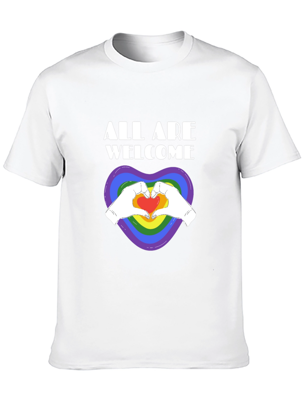 Camiseta LGBT: Todos Son Bienvenidos