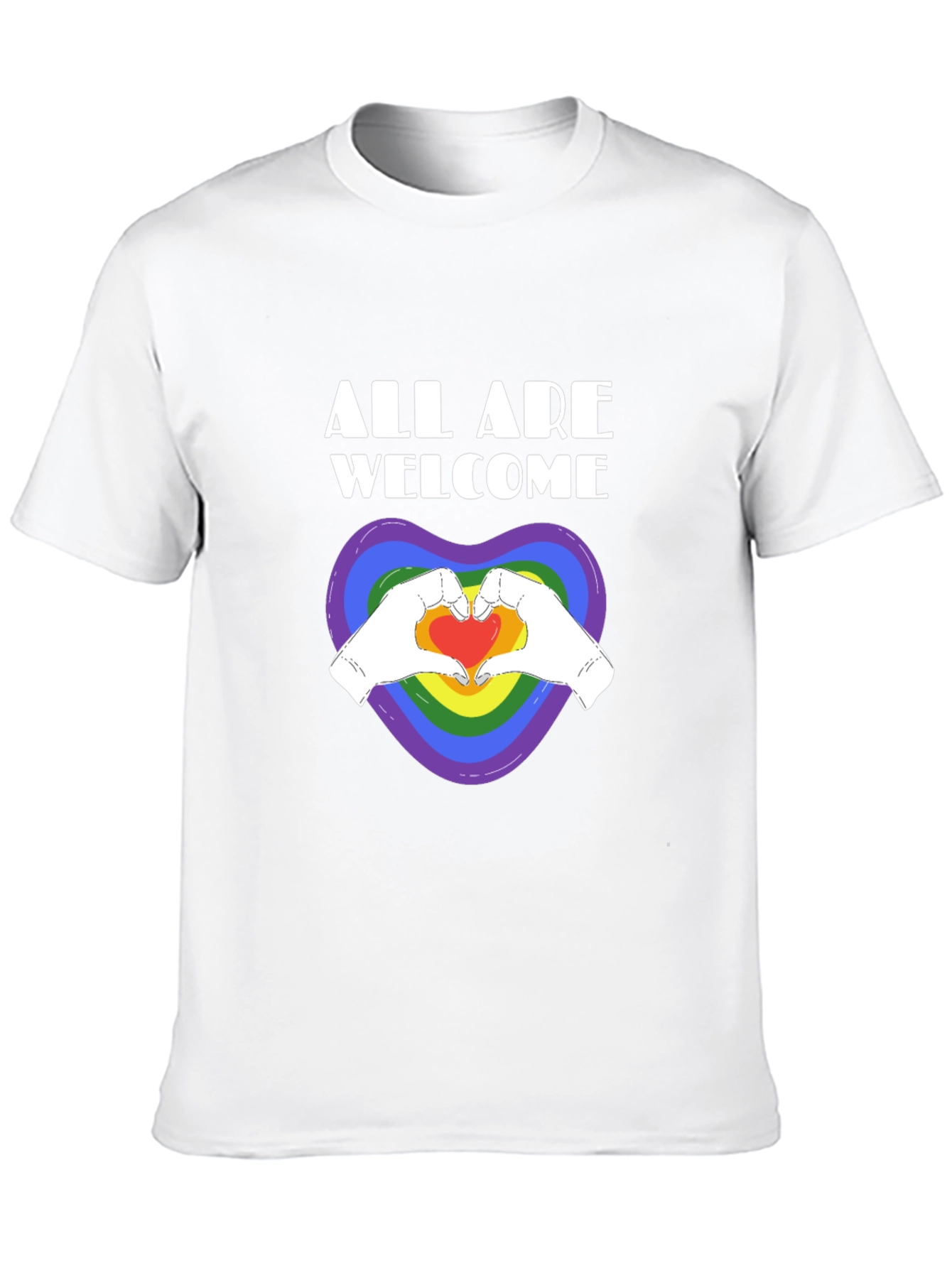 Camiseta LGBT: Todos Son Bienvenidos