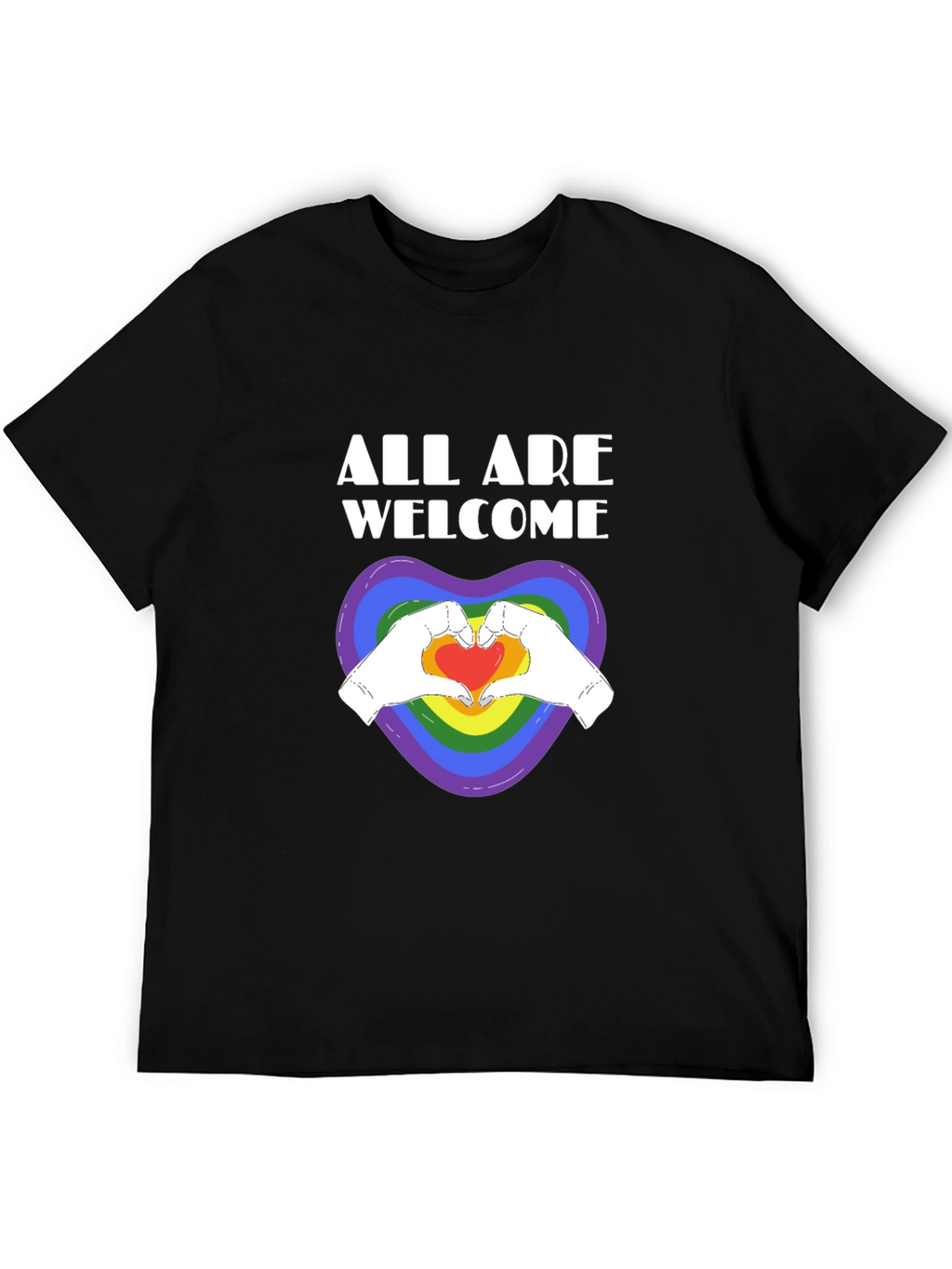 Camiseta LGBT: Todos Son Bienvenidos