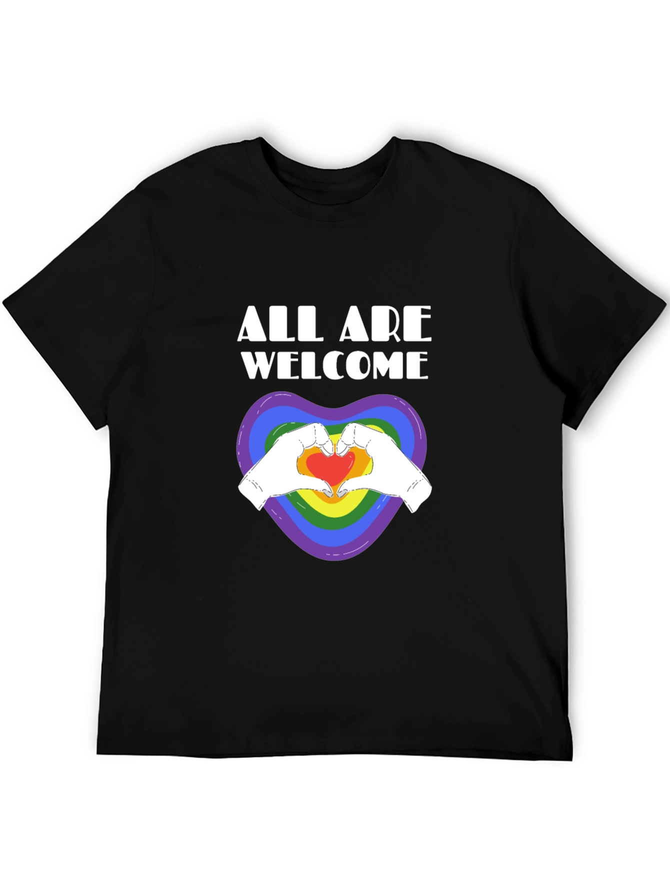 Camiseta LGBT: Todos Son Bienvenidos