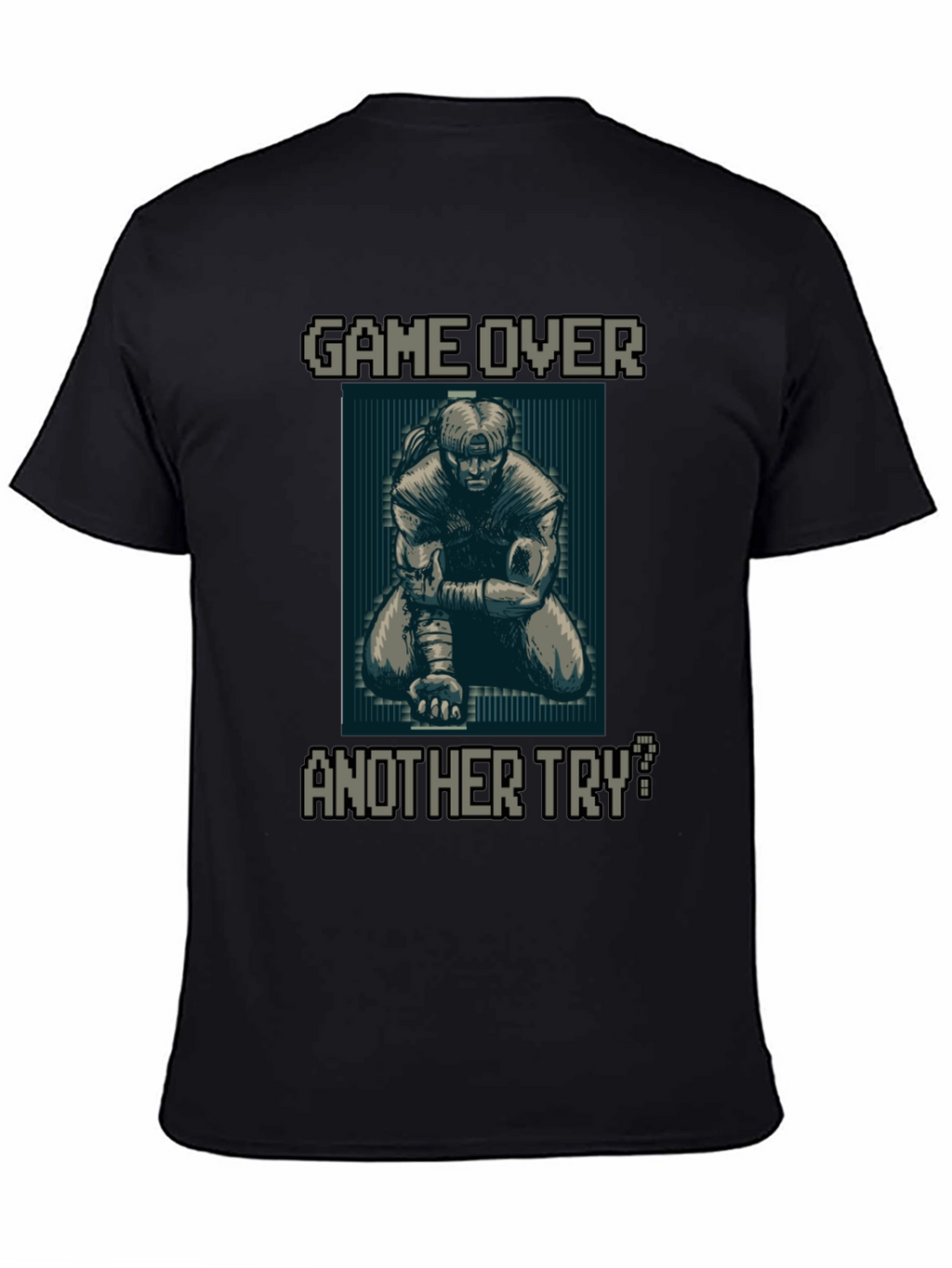 Camiseta Game Over Another Try? Retro