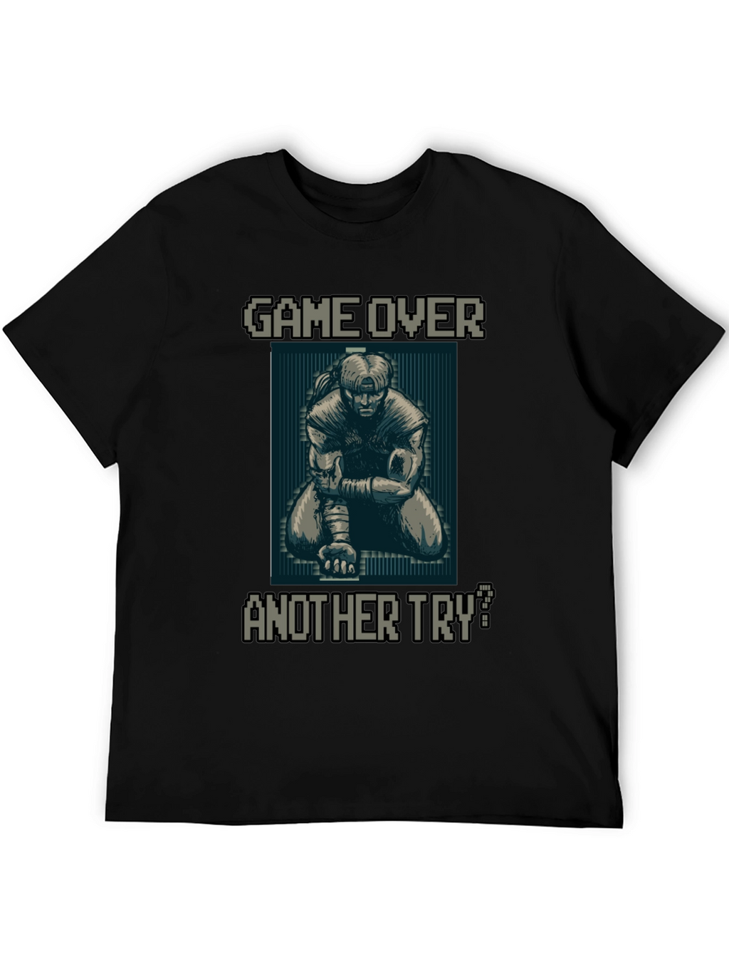 Camiseta Game Over Another Try? Retro