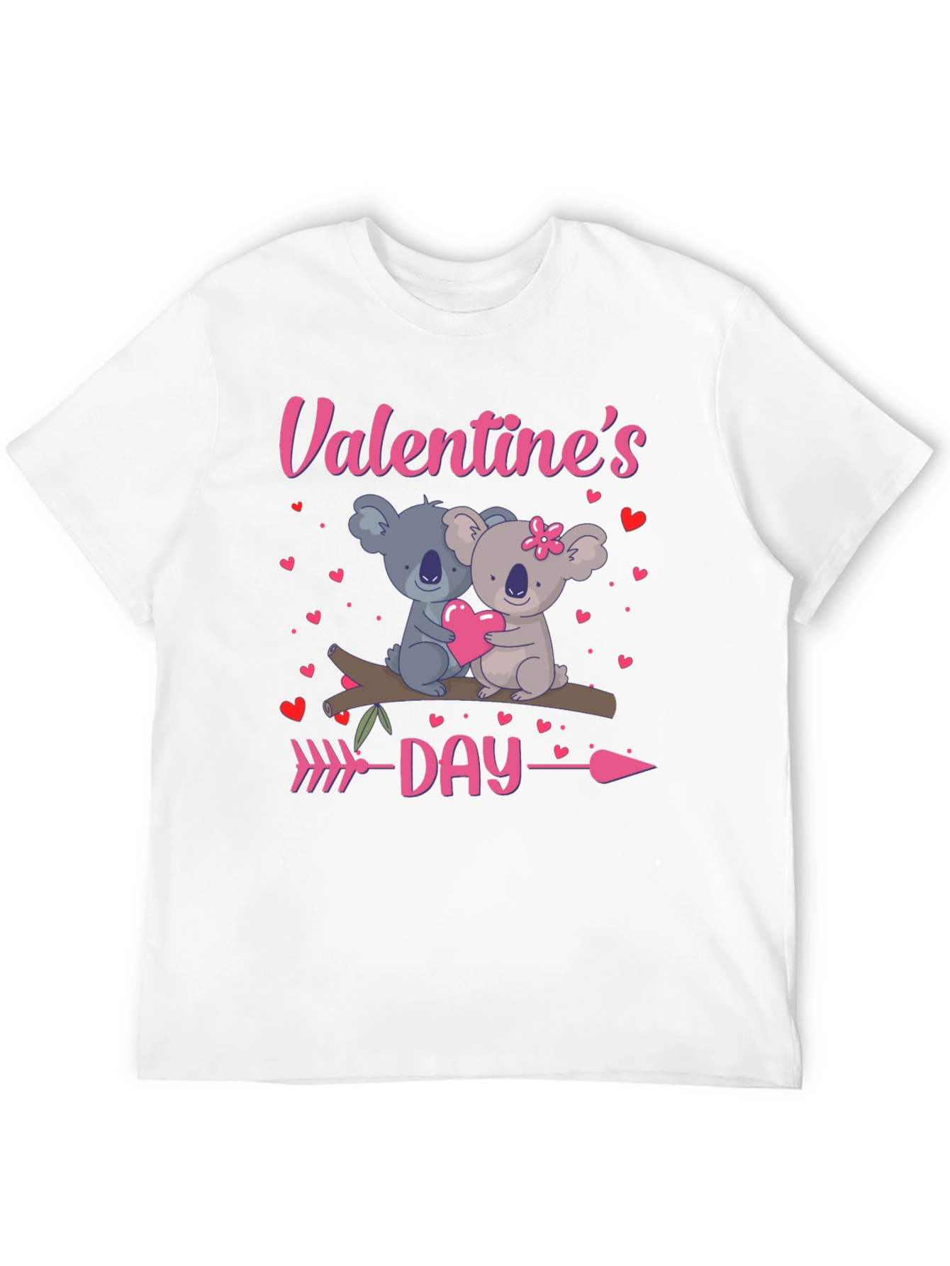 Camiseta Día de San Valentín con Koalas Enamorados