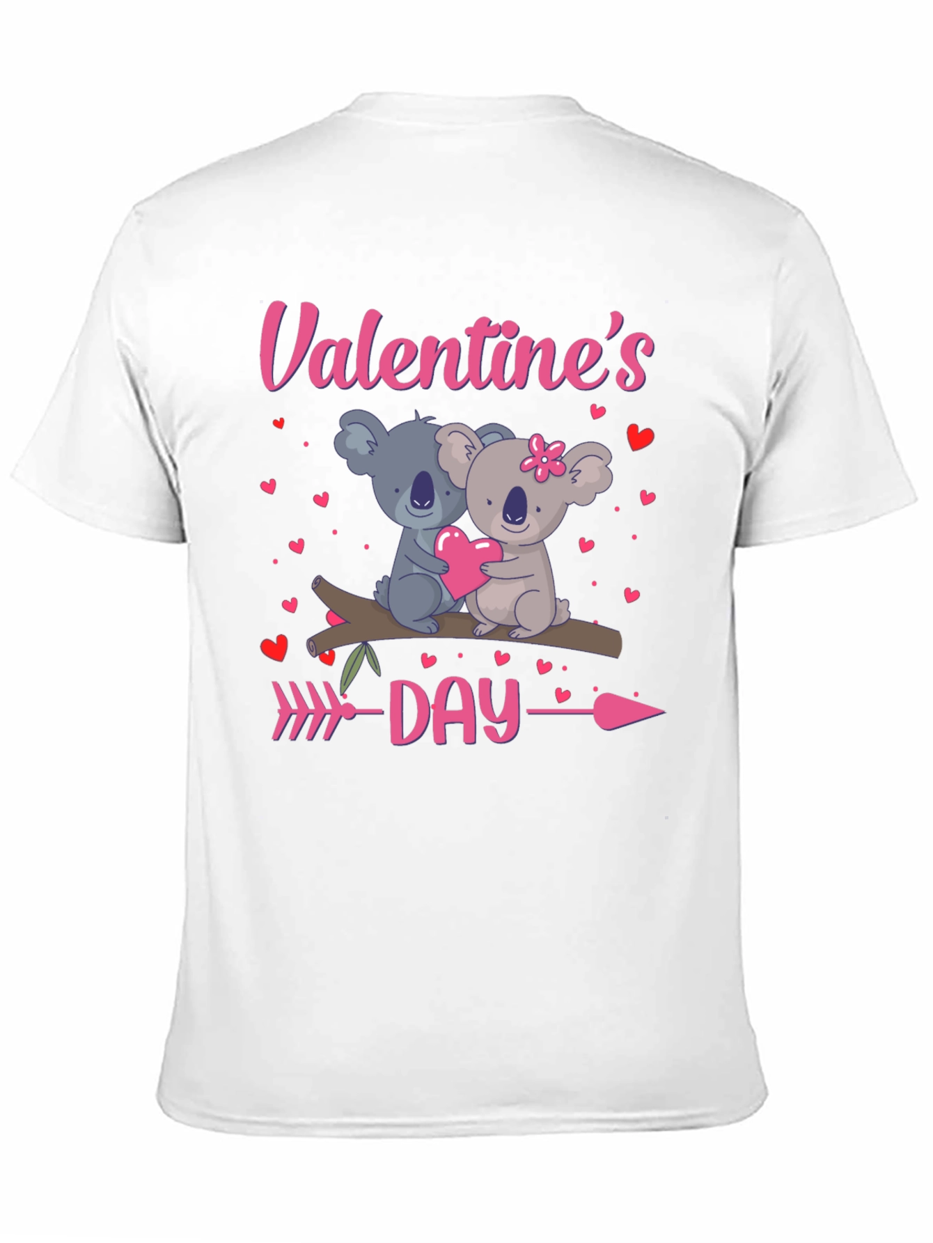 Camiseta Día de San Valentín con Koalas Enamorados