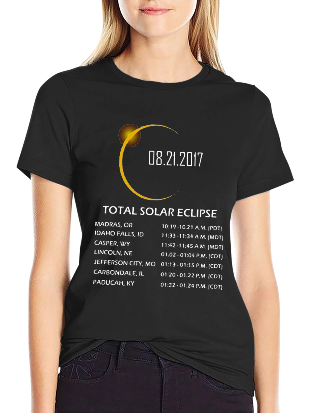 Camiseta Eclipse Solar Total 08.21.2017