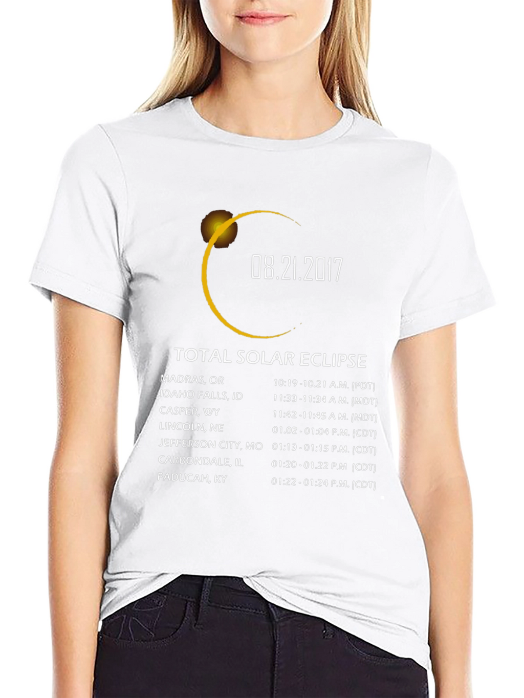 Camiseta Eclipse Solar Total 08.21.2017