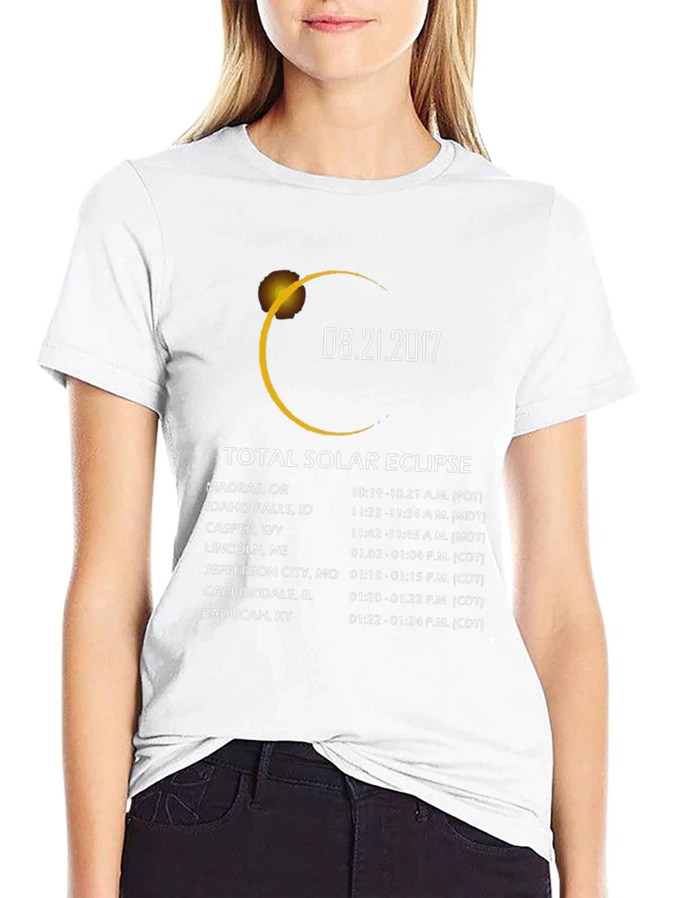 Camiseta Eclipse Solar Total 08.21.2017