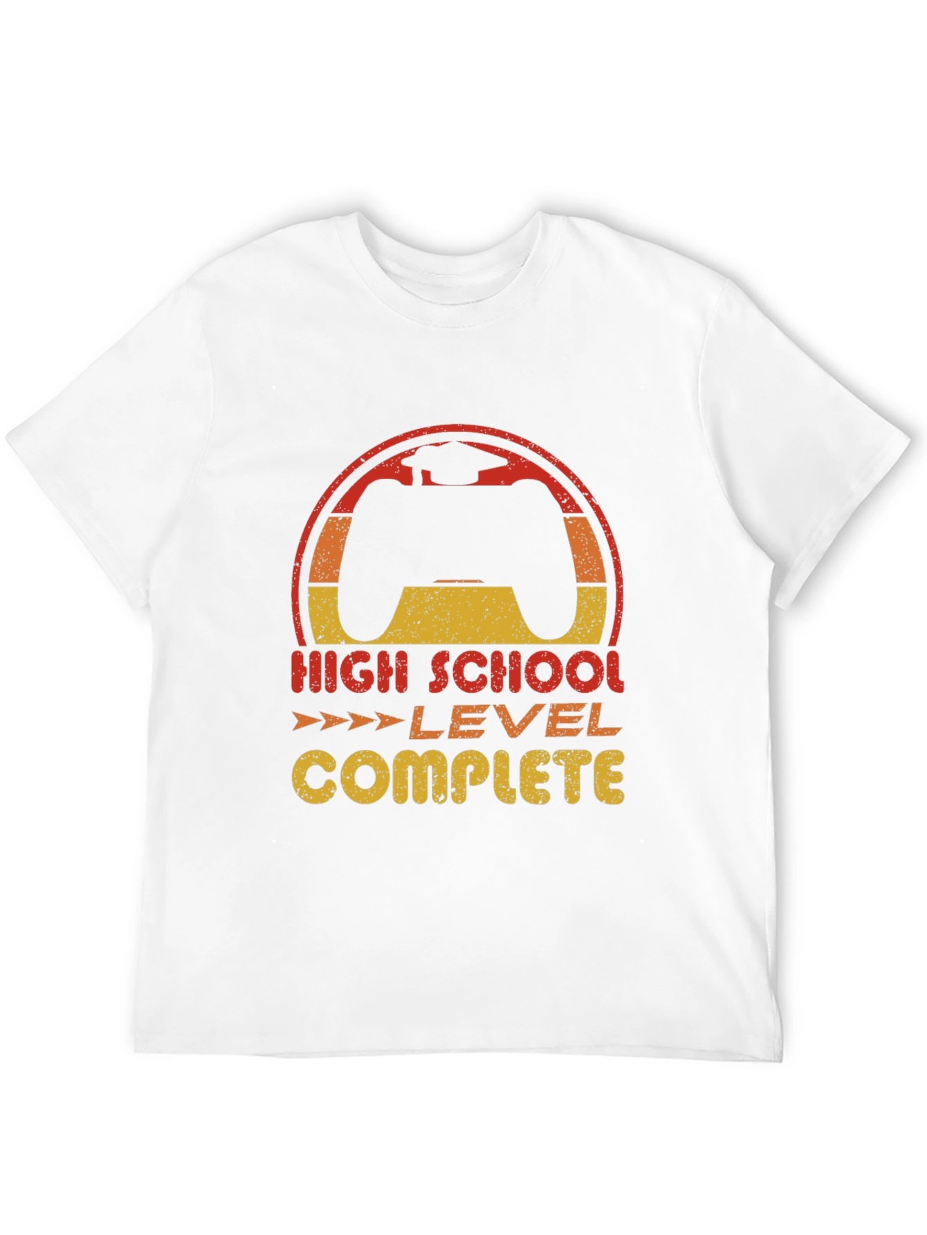 Camiseta High School Level Complete - Gamer Graduado