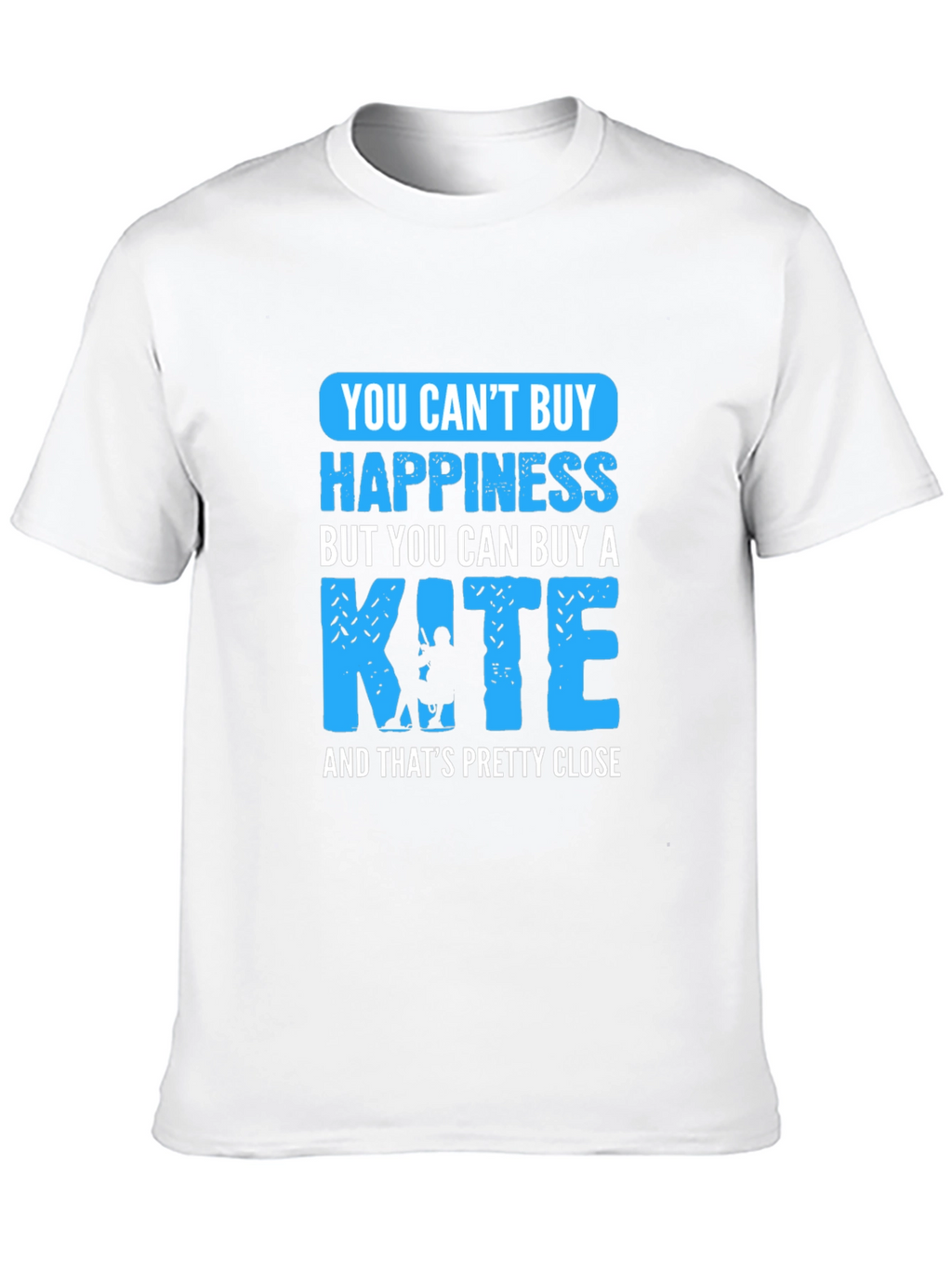 Camiseta Negra - Felicidad y Cometas