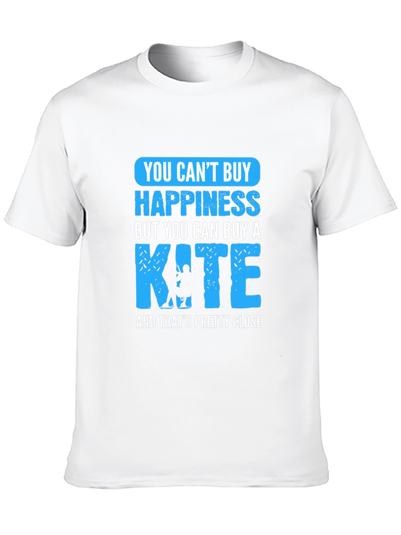 Camiseta Negra - Felicidad y Cometas