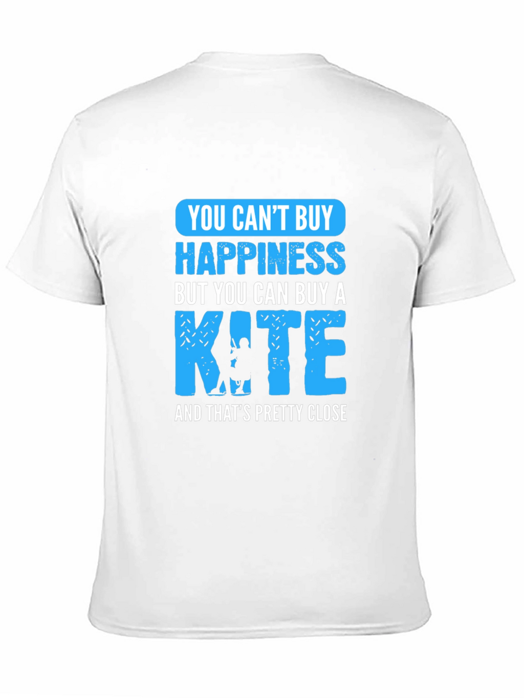 Camiseta Negra - Felicidad y Cometas