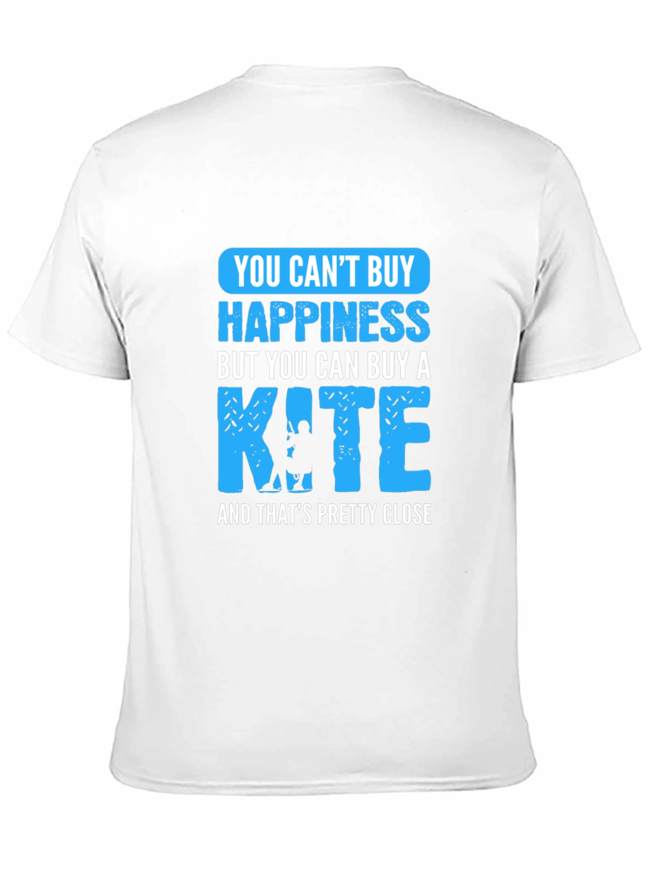 Camiseta Negra - Felicidad y Cometas