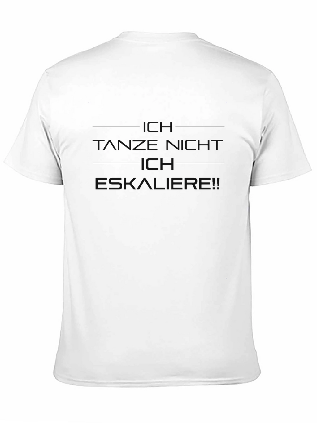 Camiseta Hombre Negra - Diseño Moderno