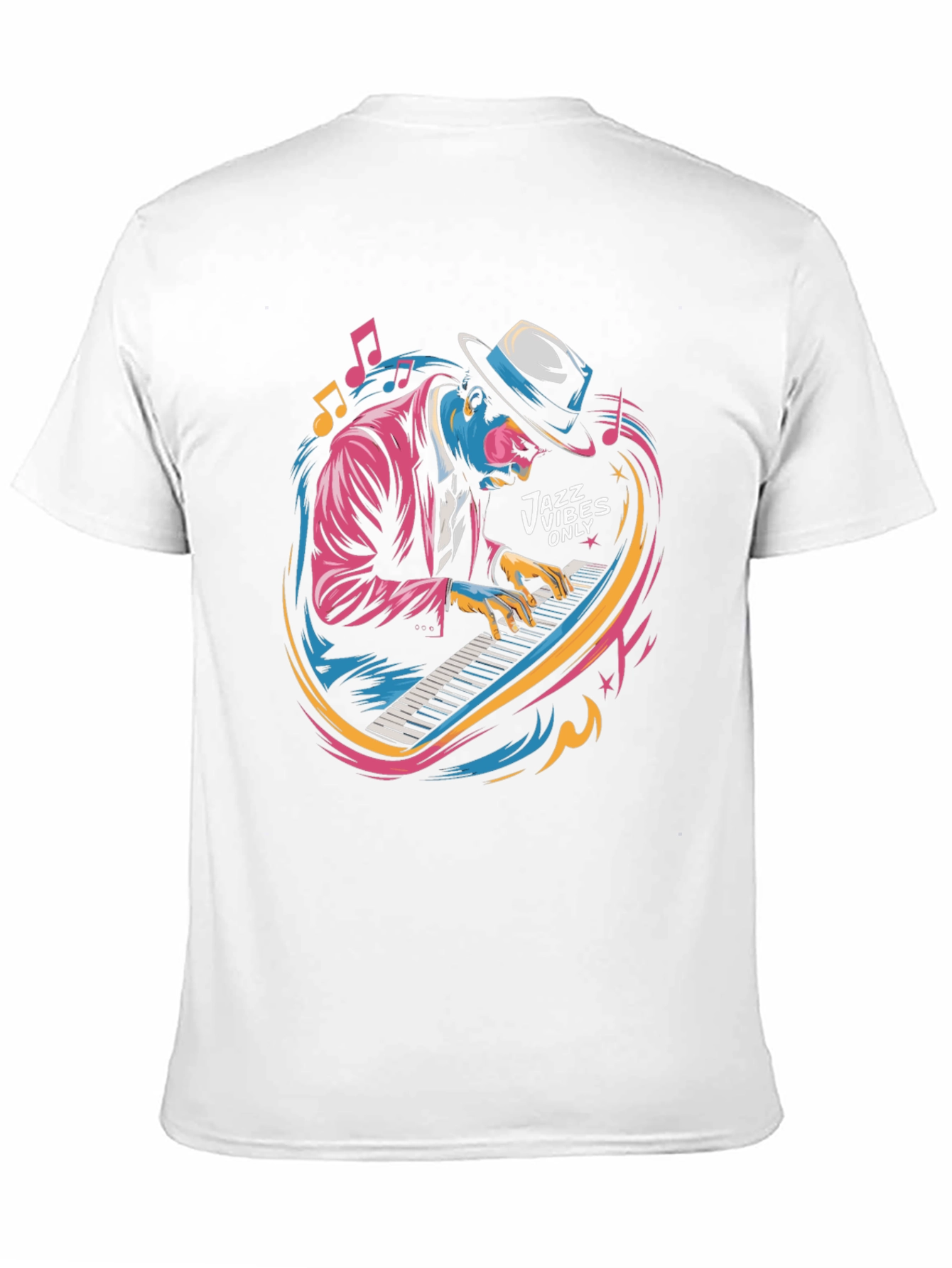 Camiseta Jazz Vibes Only para Amantes de la Música