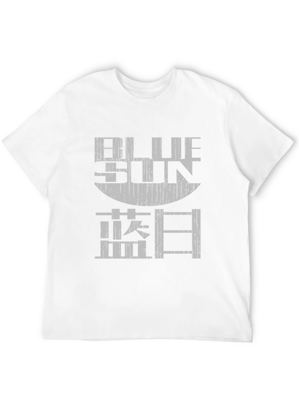 Camiseta Negra Blue Sun con Diseño Gráfico