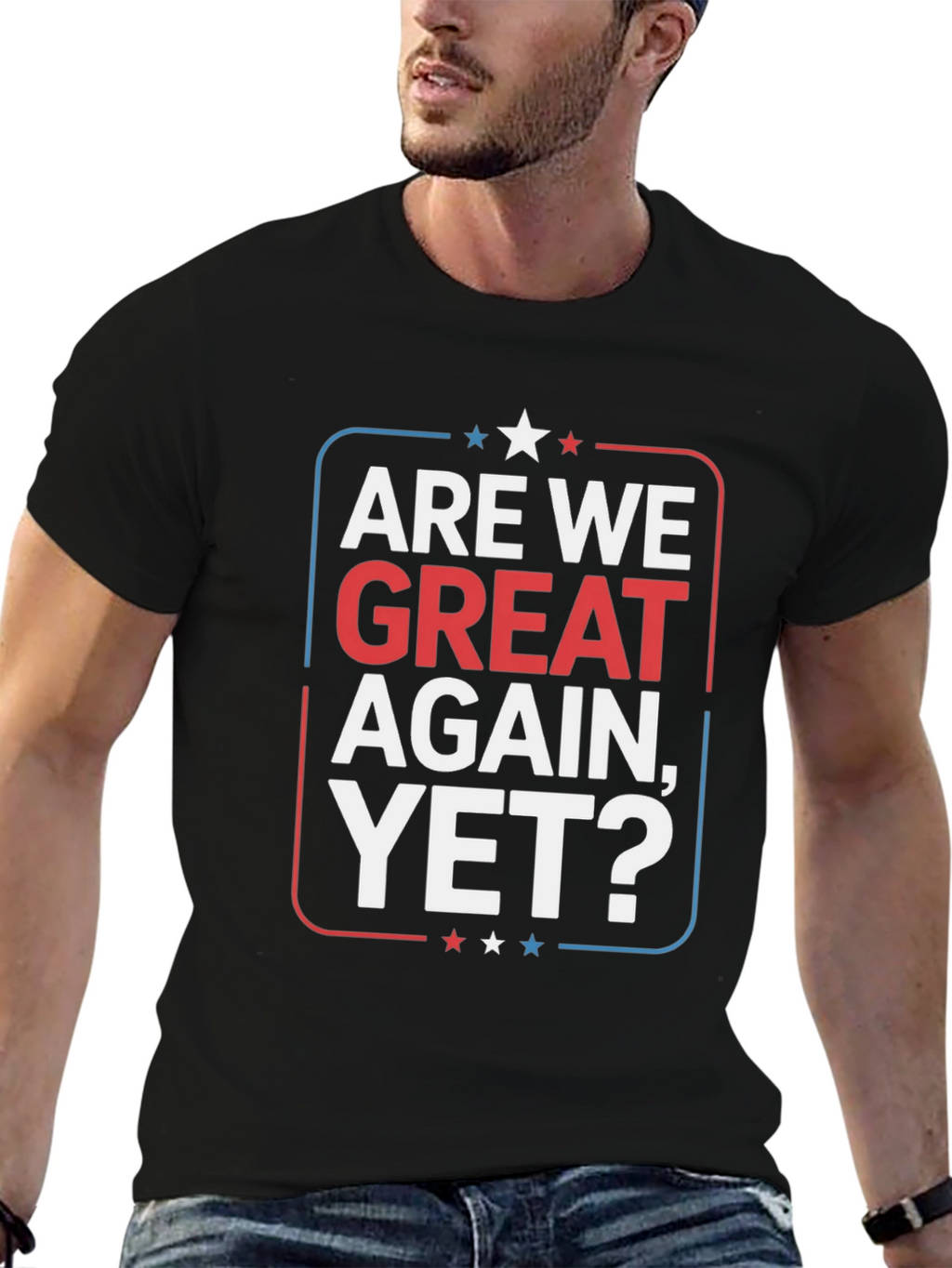 Camiseta Are We Great Again Yet?