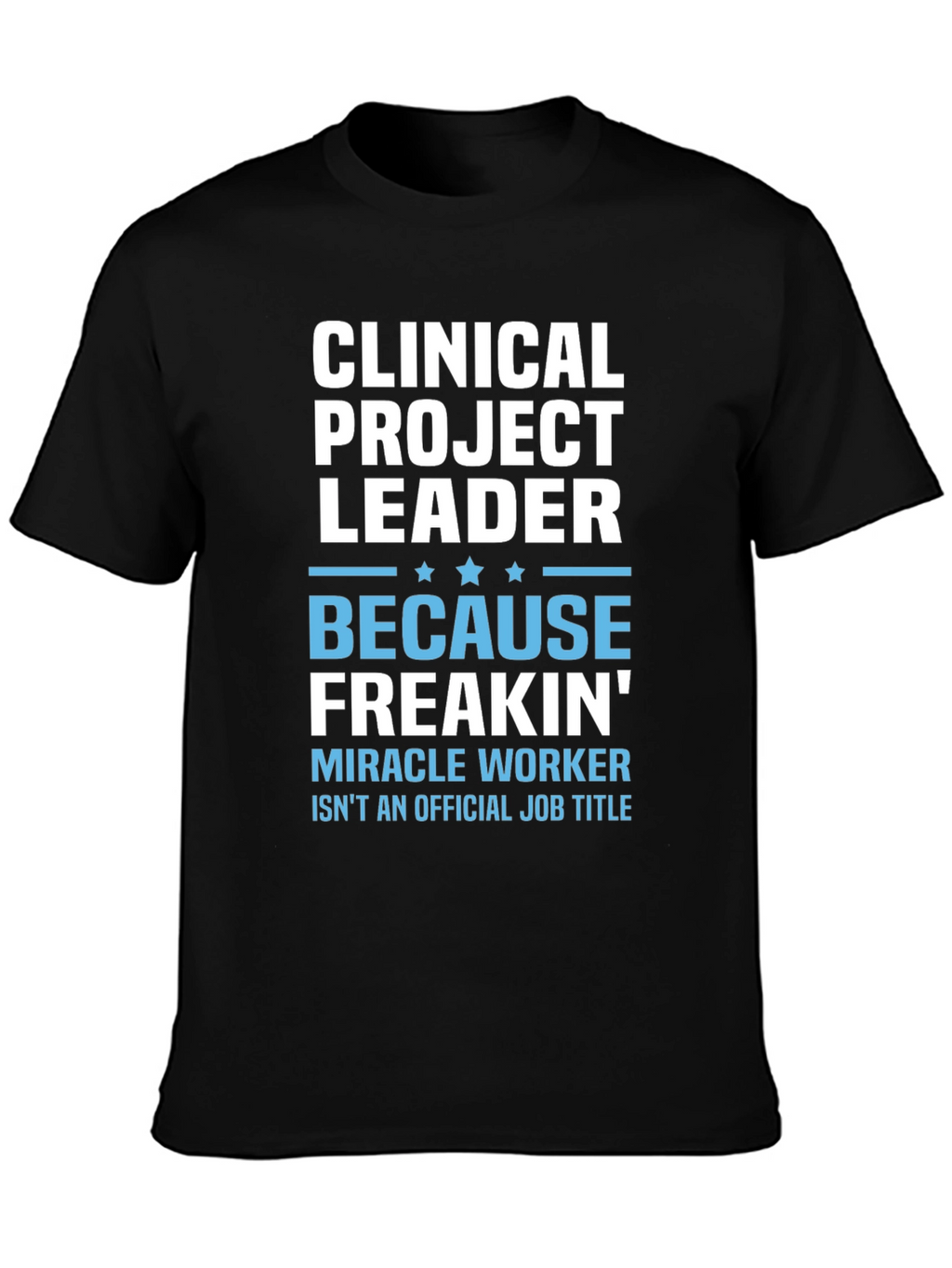 Camiseta Clinical Project Leader