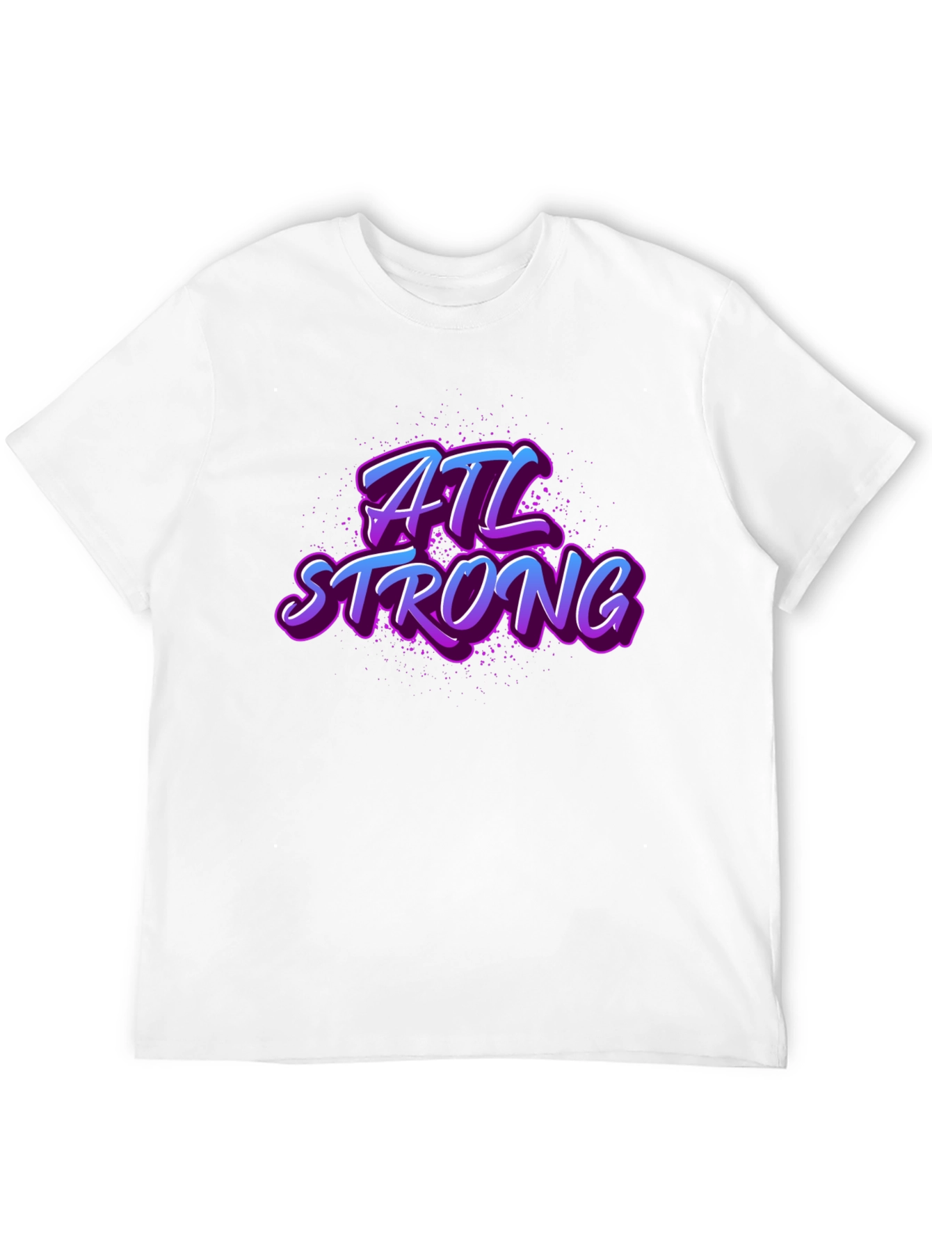 Camiseta Negra ATL Strong
