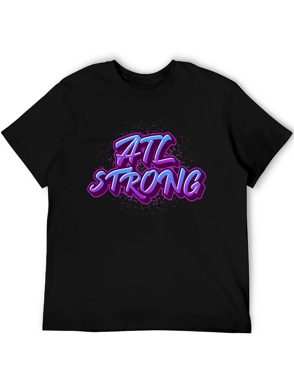 Camiseta Negra ATL Strong