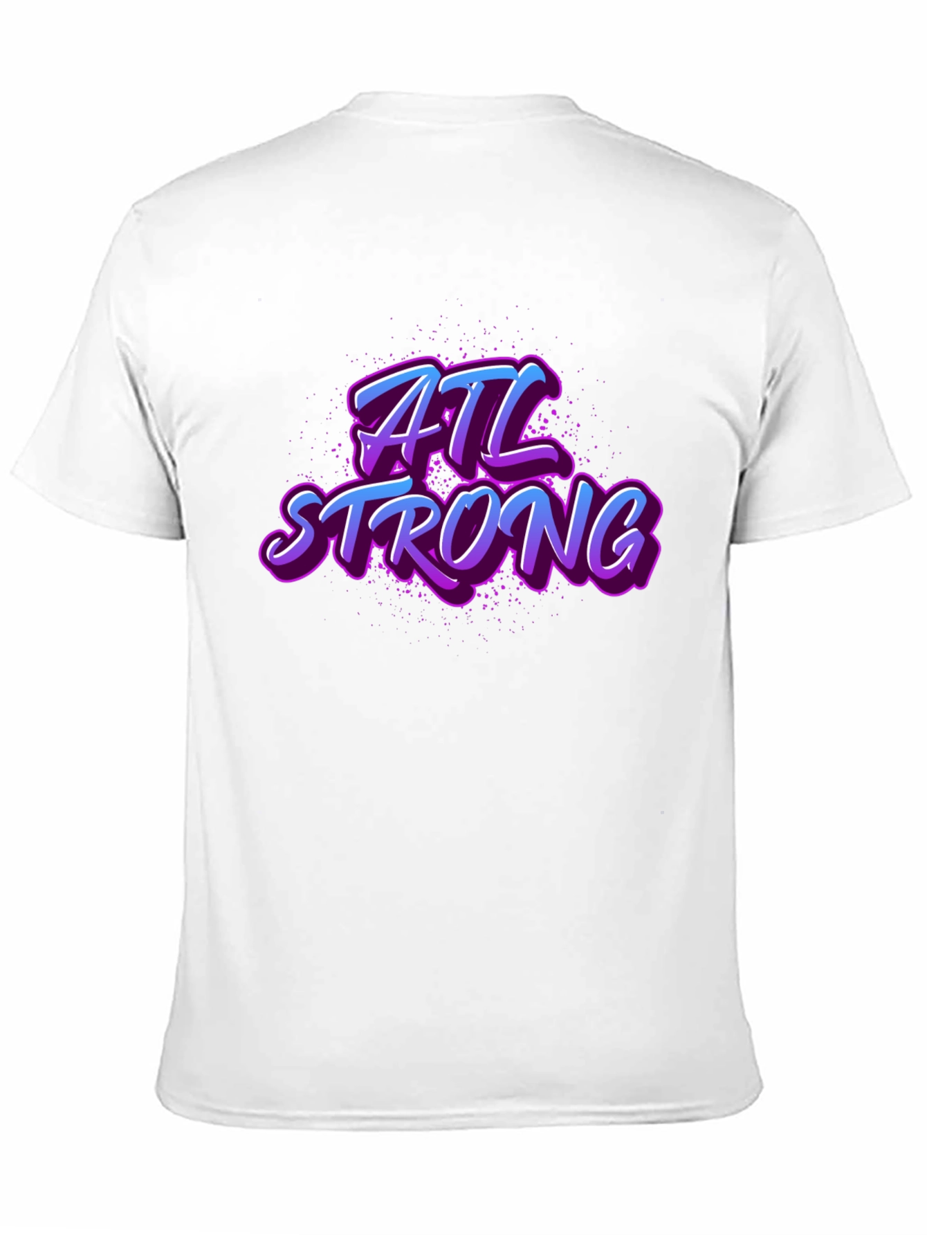 Camiseta Negra ATL Strong
